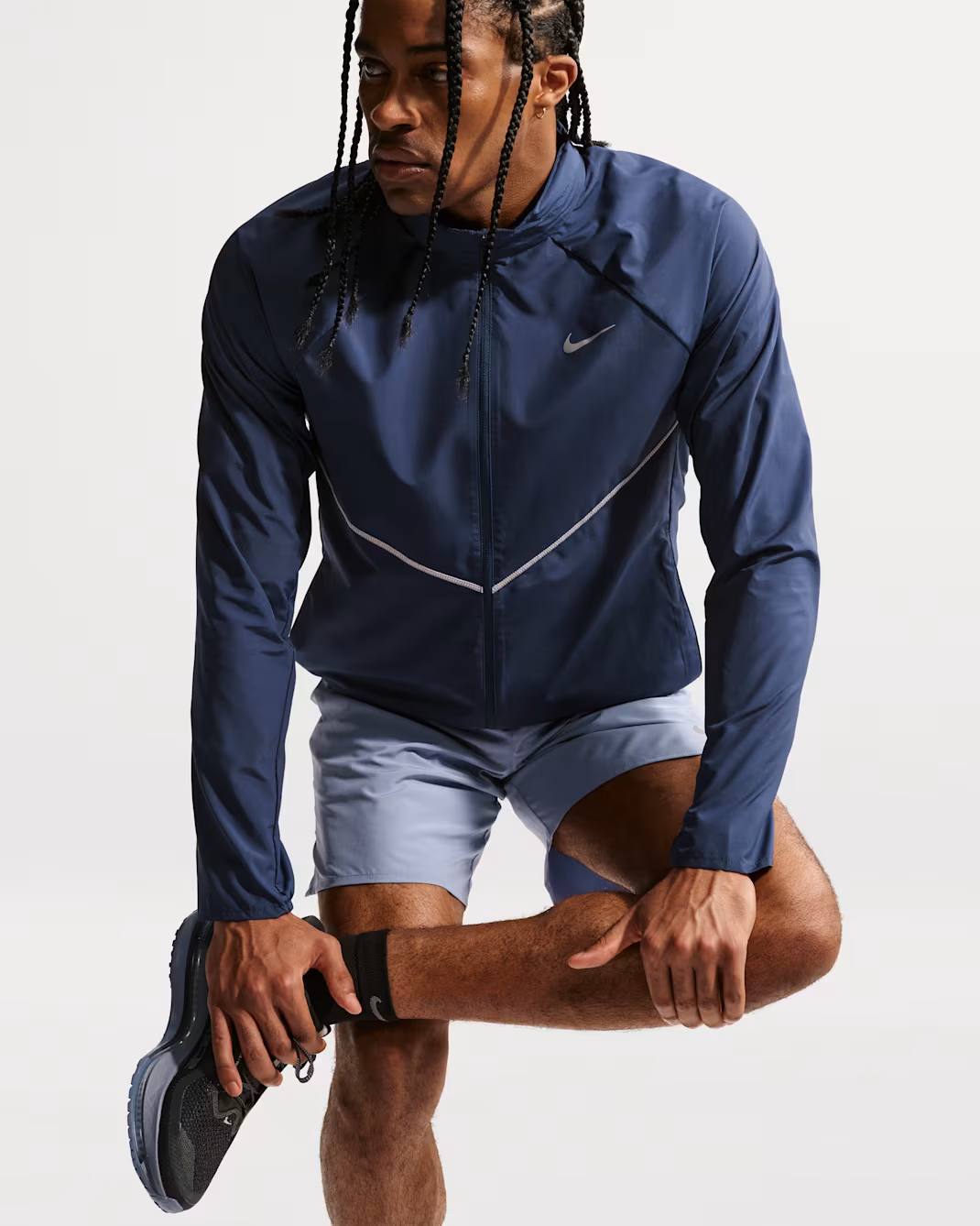 Куртка чоловіча Nike Miler Repel UV Protection Running Jacket IF2369-410