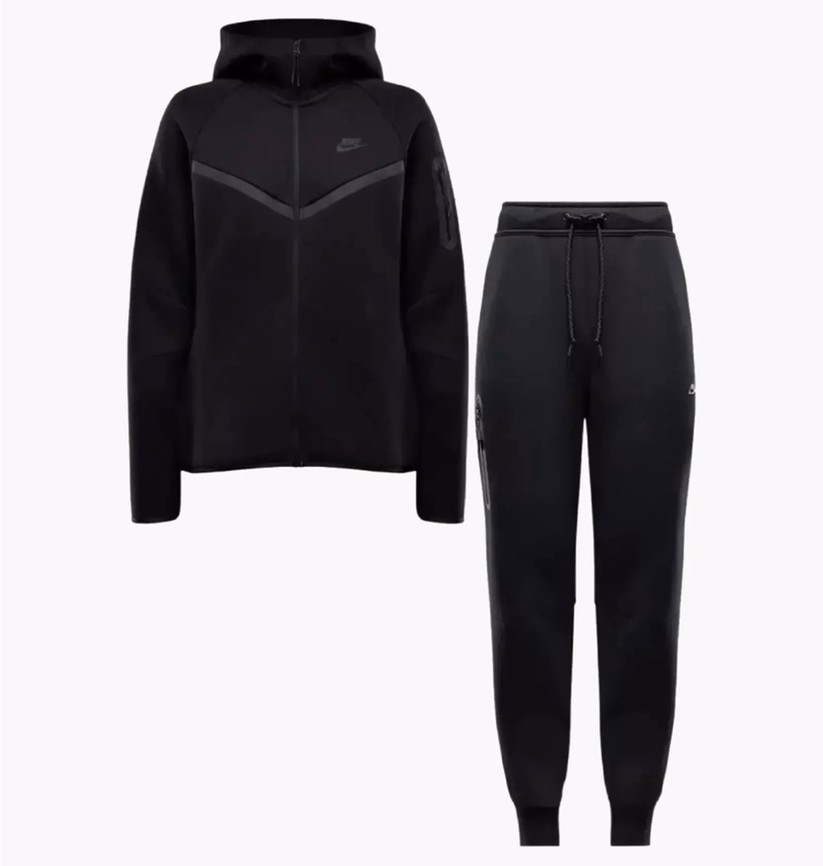 Спортивний костюм жіночий Nike Tech Fleece Black HV6747-010__HV6779-010