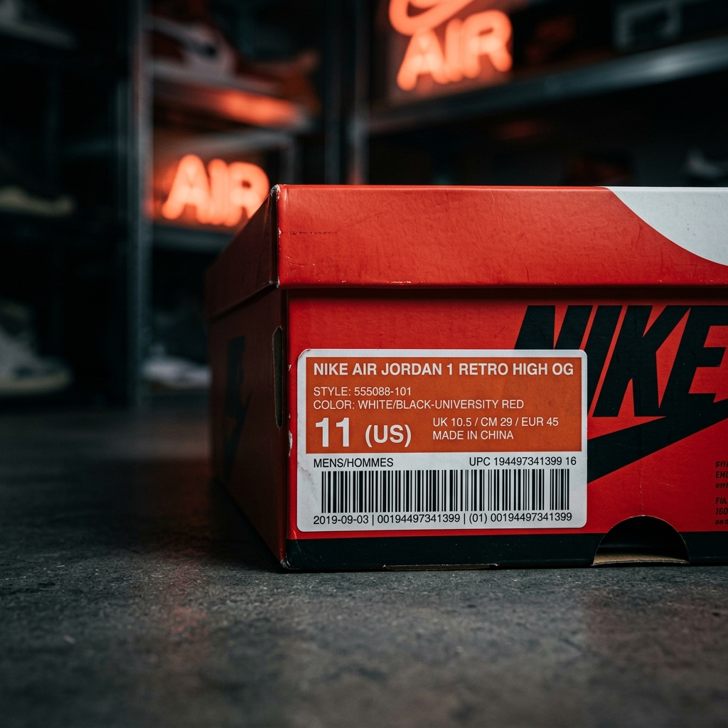 Оригінальна коробка Nike