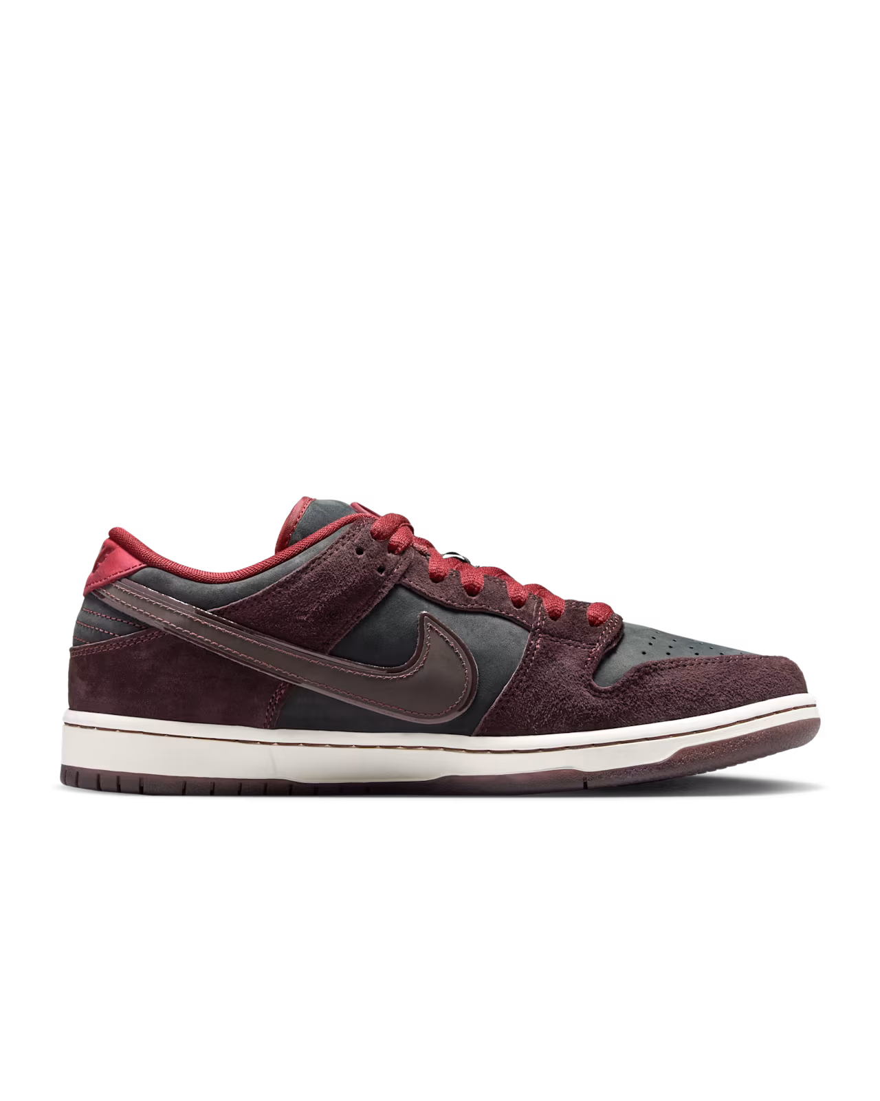 Кросівки жіночі Nike Dunk Low Pro SB QS 'Mahogany Dark Beetroot' FZ1289-200 — фото 3