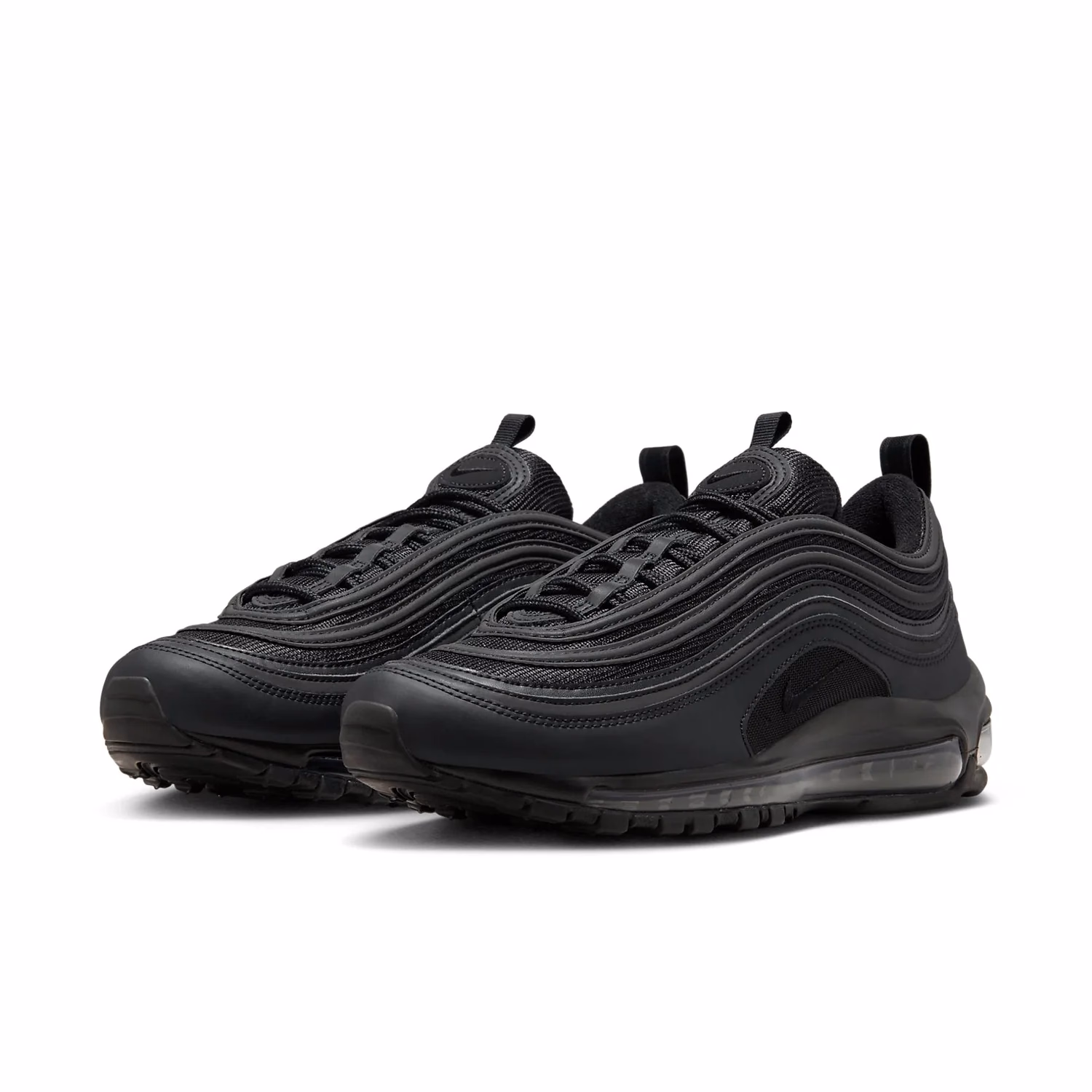Кросівки чоловічі Nike Air Max 97 Triple Black BQ4567-001 — фото 2