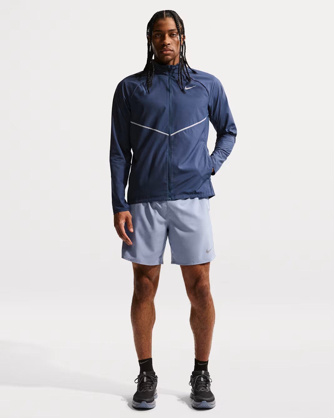 Куртка чоловіча Nike Miler Repel UV Protection Running Jacket IF2369-410 — фото 2