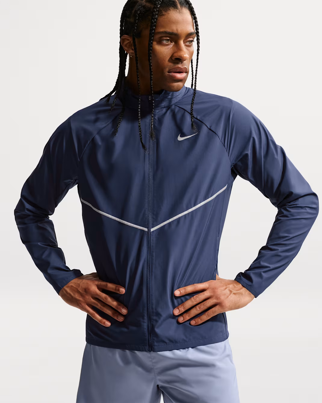 Куртка чоловіча Nike Miler Repel UV Protection Running Jacket IF2369-410 — фото 3