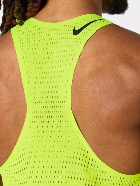 Майка Nike Dri-Fit Adv Nike Aeroswift Lime FN4231-702 — фото 4