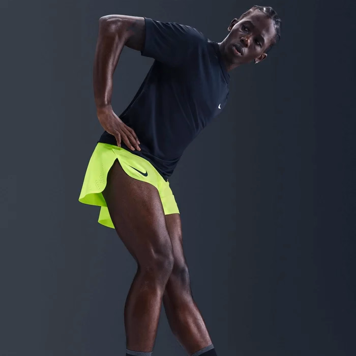 Шорти чоловічі Nike Dfadv Aroswft 4Inbf lime FN3352-702 — фото 2