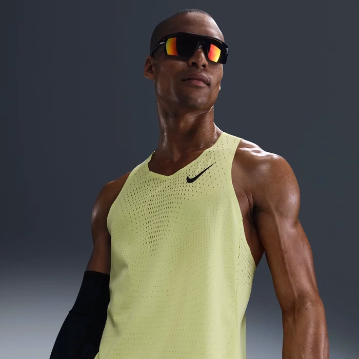 Майка Nike Dri-Fit Adv Nike Aeroswift Lime FN4231-736 — фото 3
