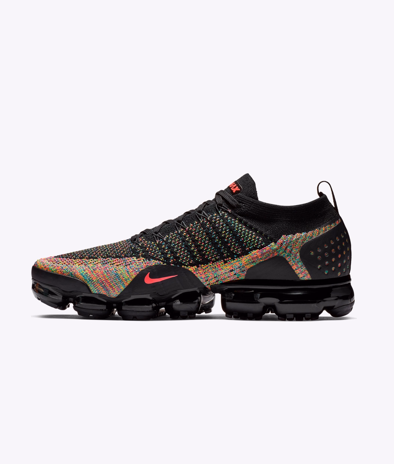 Кросівки жіночі Nike Air VaporMax Flyknit 2 'Black Multicolor' 942843-015