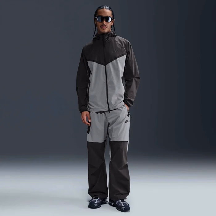 Толстовка чоловіча Nike Teechfleece Grey HM7151-065 — фото 2