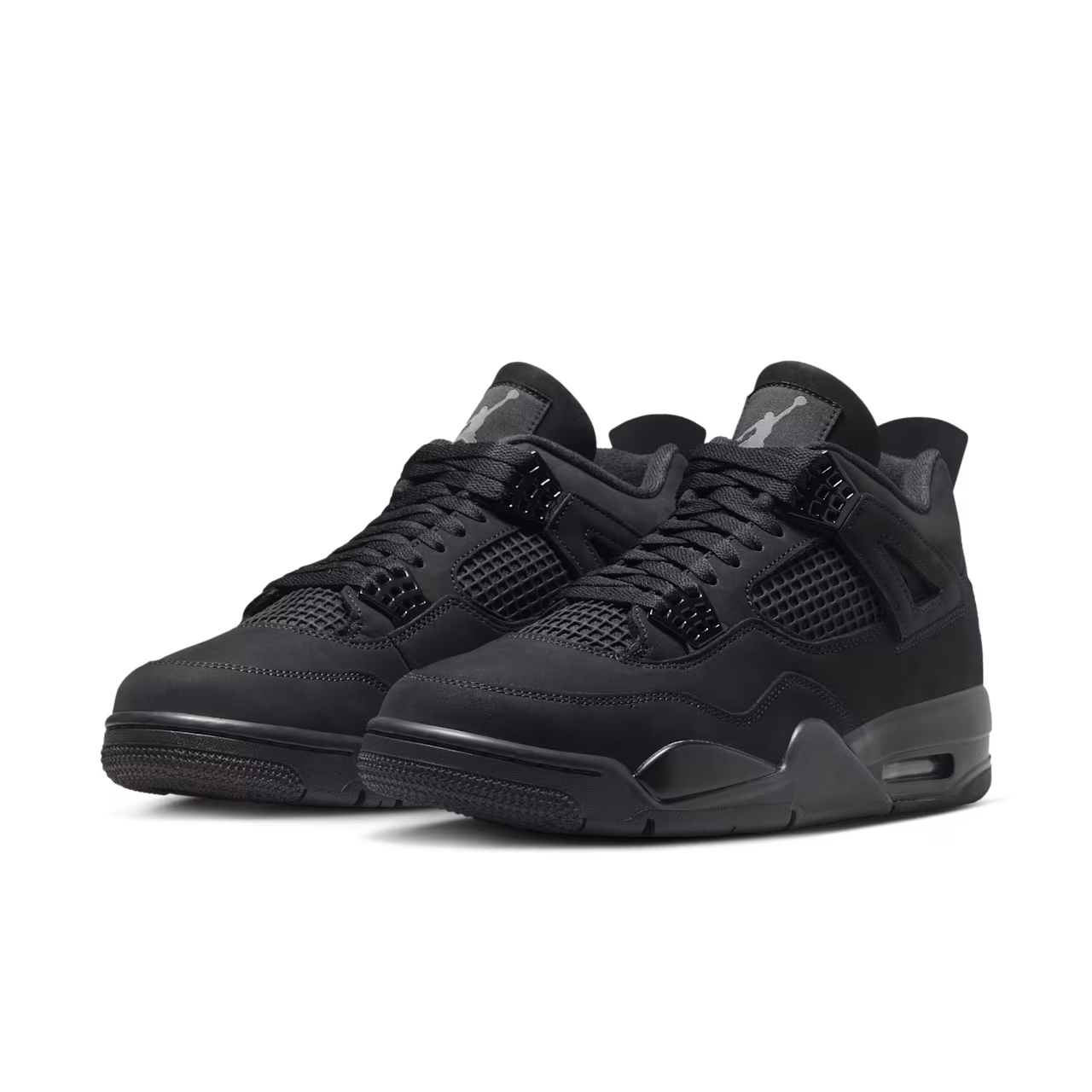 Кросівки чоловічі Air Jordan 4 Retro "Black Cat" (2025) FV5029-010 — фото 2
