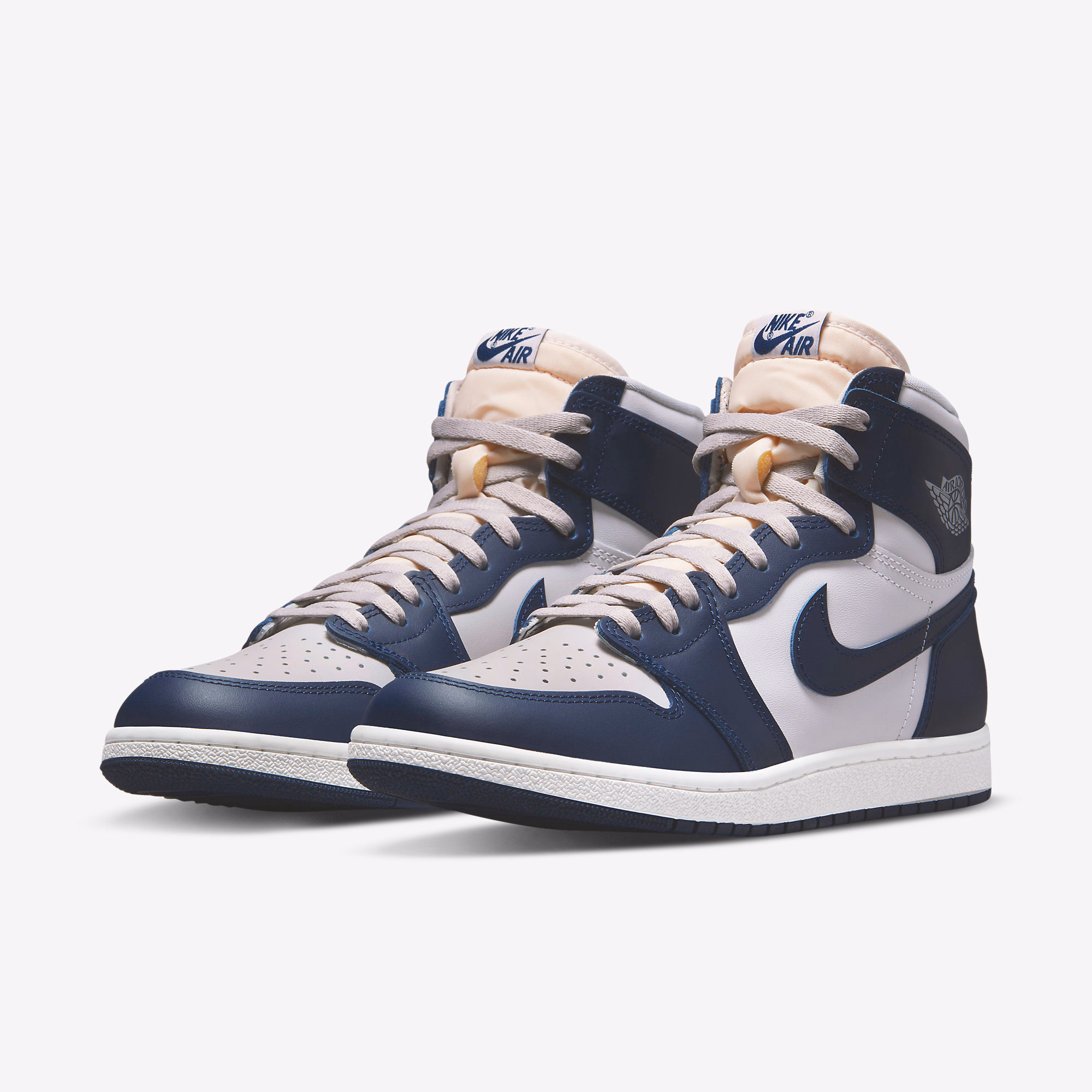 Кросівки чоловічі Air Jordan 1 High 85 Blue/Violet BQ4422-400 — фото 2