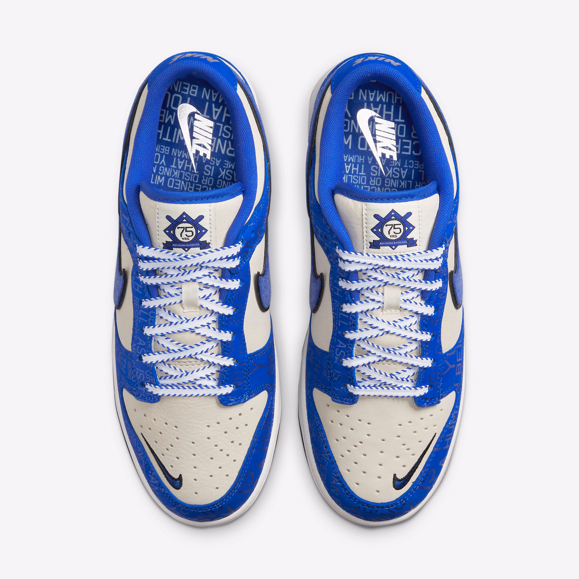 Кросівки чоловічі Nike Dunk Low "Jackie Robinson" DV2122-400 — фото 4