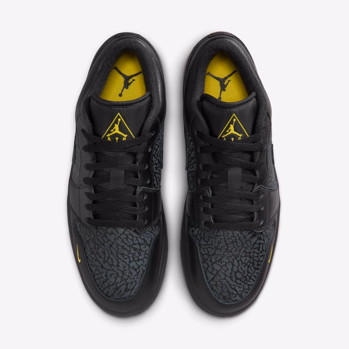 Кросівки чоловічі Air Jordan 1 Low SE “Black Elephant Print” IM6568-010 — фото 4