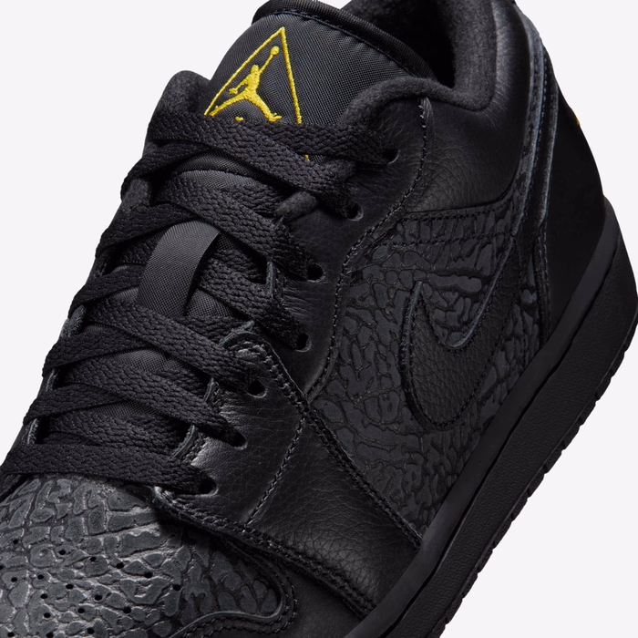 Кросівки чоловічі Air Jordan 1 Low SE “Black Elephant Print” IM6568-010 — фото 6
