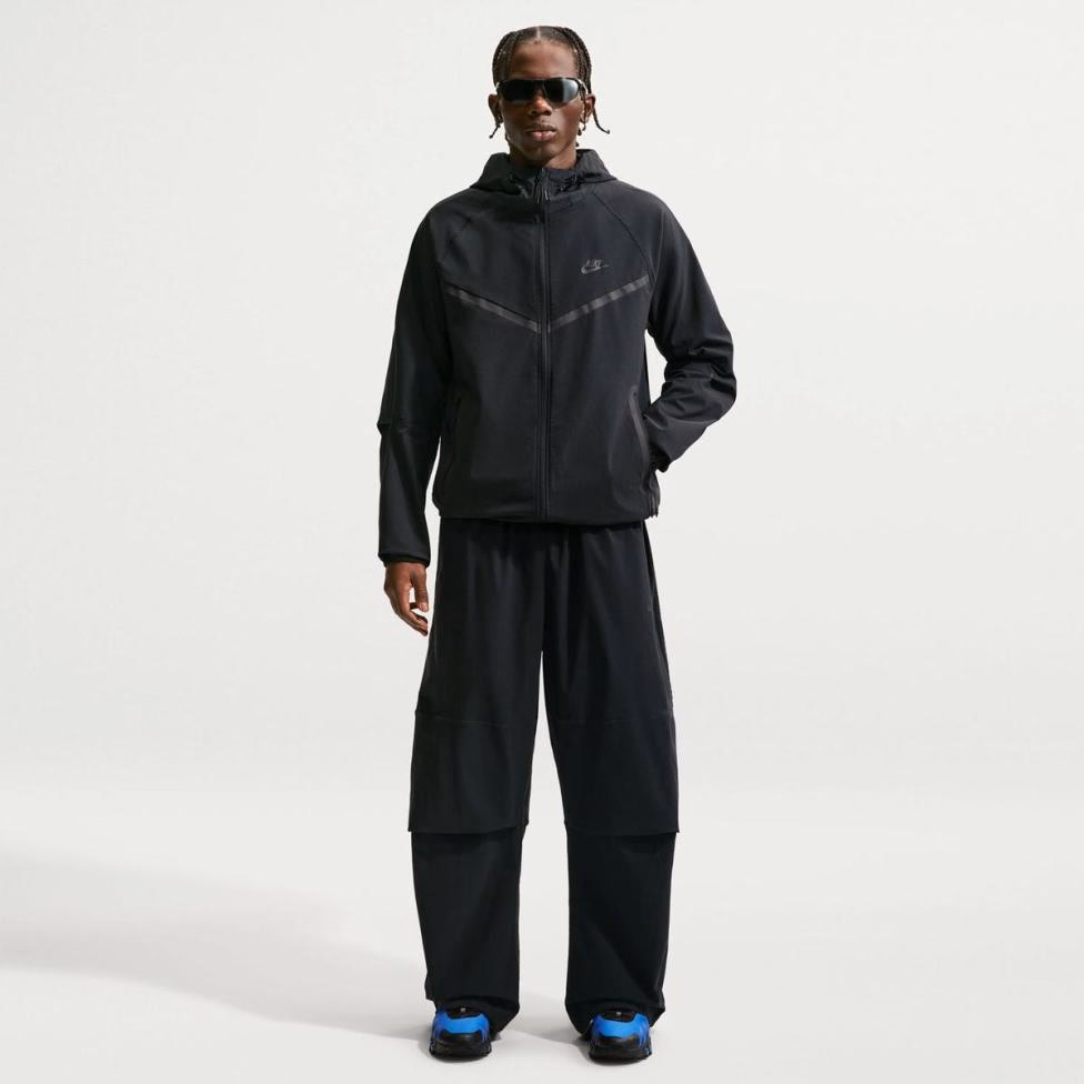 Вітровка чоловіча Nike Nk Df Tch Wvn Wr Fz Black IU6965-010 — фото 2