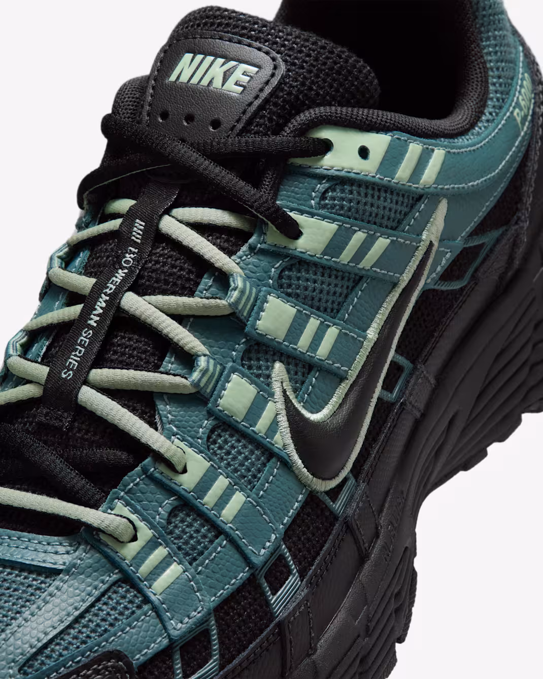 Кросівки чоловічі Nike P-6000 Black/Turquoise IH8042-001 — фото 4