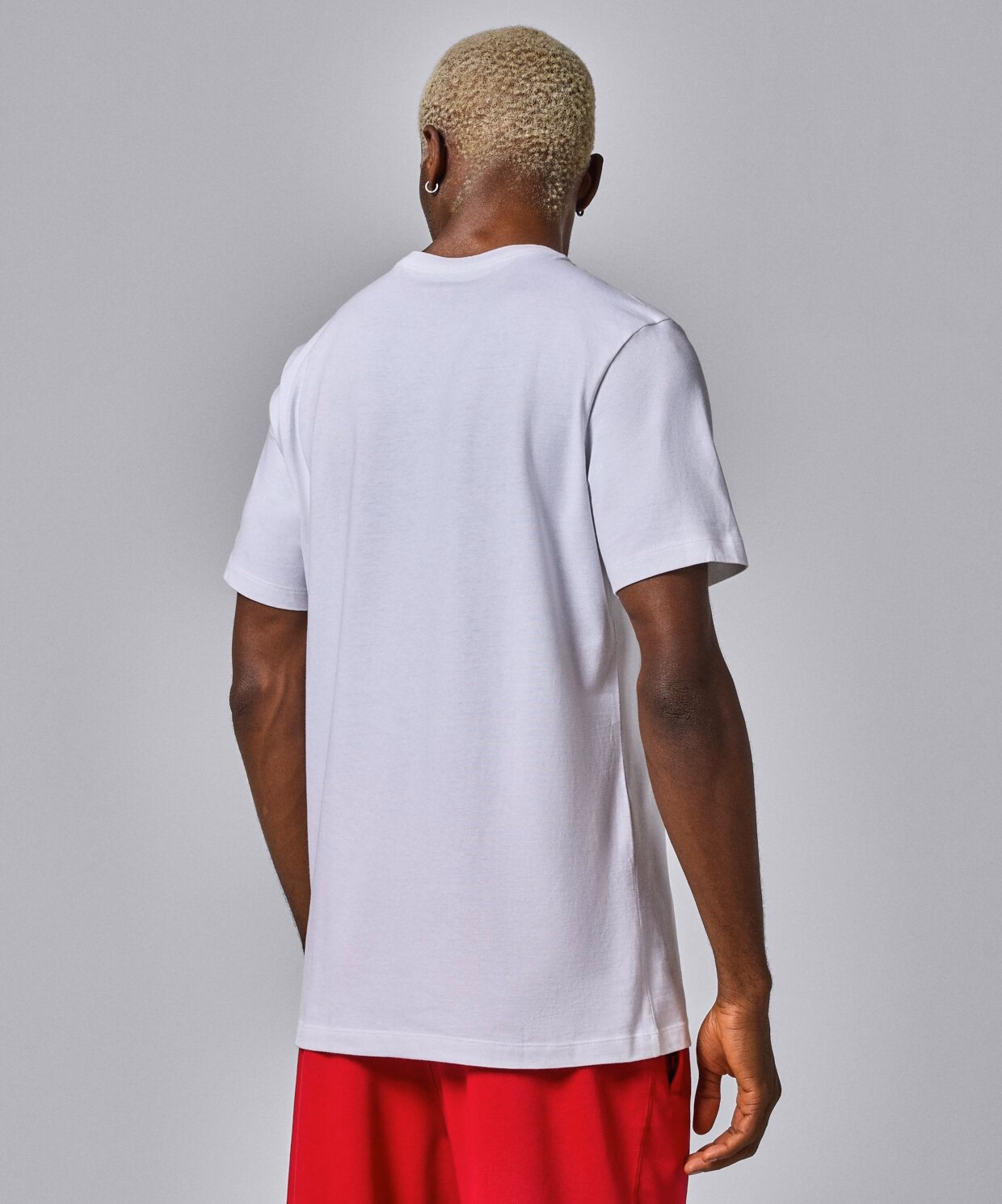 Футболка чоловіча Air Jordan J Jumpman Emb Ss Crew White DC7485-100 — фото 2