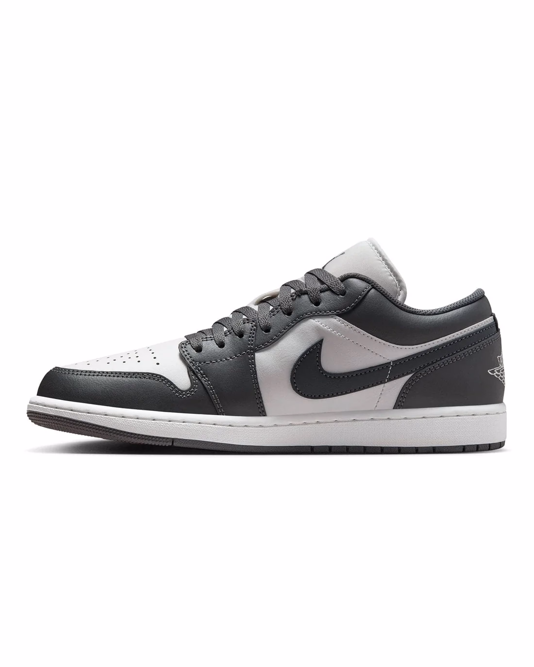 Кросівки чоловічі Air Jordan 1 Low "Grey/White " 553558-044