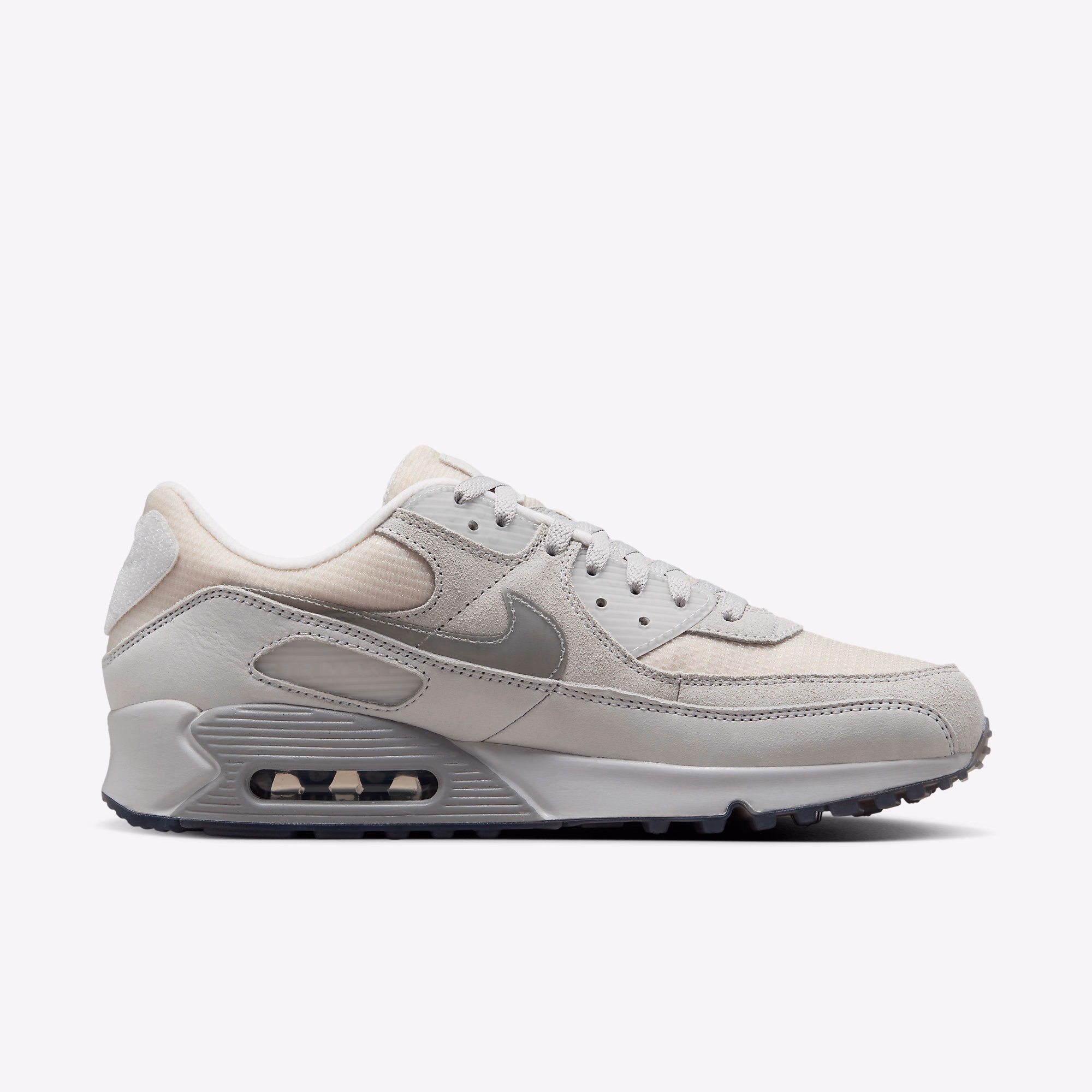 Кросівки чоловічі Nike Air Max 90 Beige/Grey HF4296-001 — фото 3