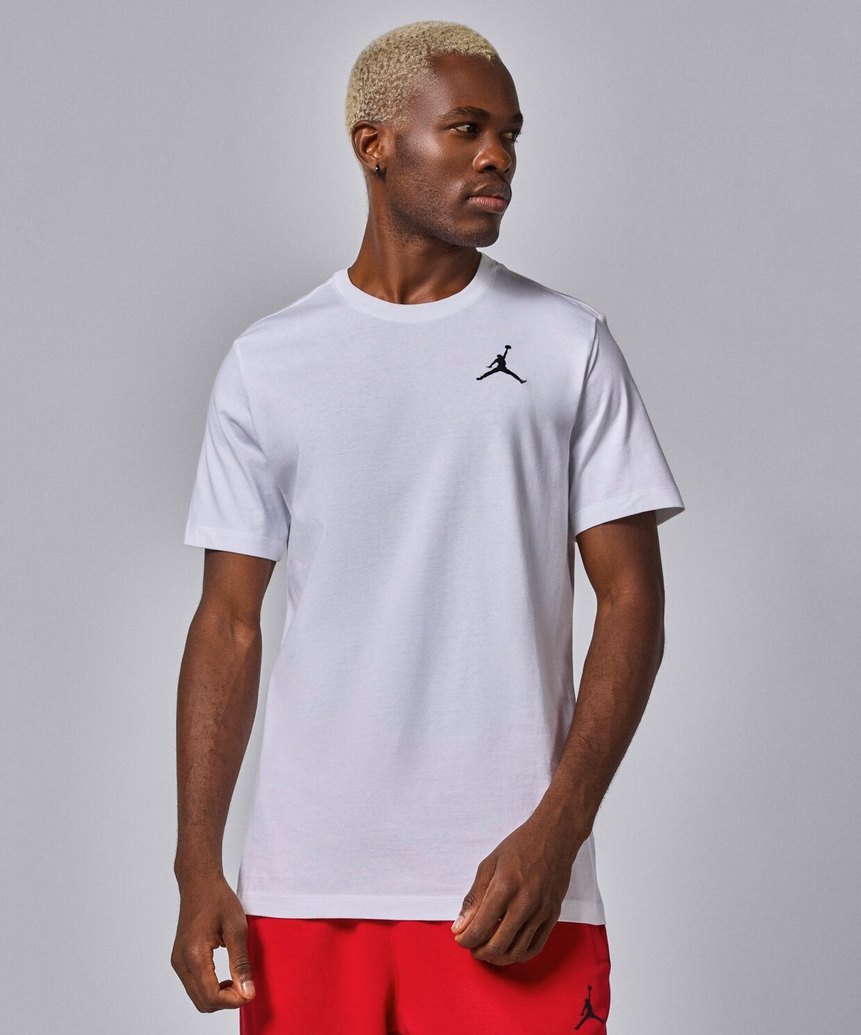 Футболка чоловіча Air Jordan J Jumpman Emb Ss Crew White DC7485-100 — фото 4