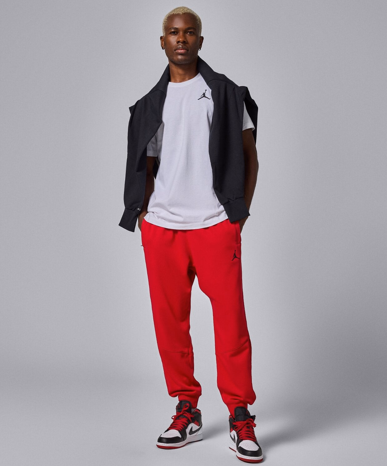 Футболка чоловіча Air Jordan J Jumpman Emb Ss Crew White DC7485-100 — фото 5