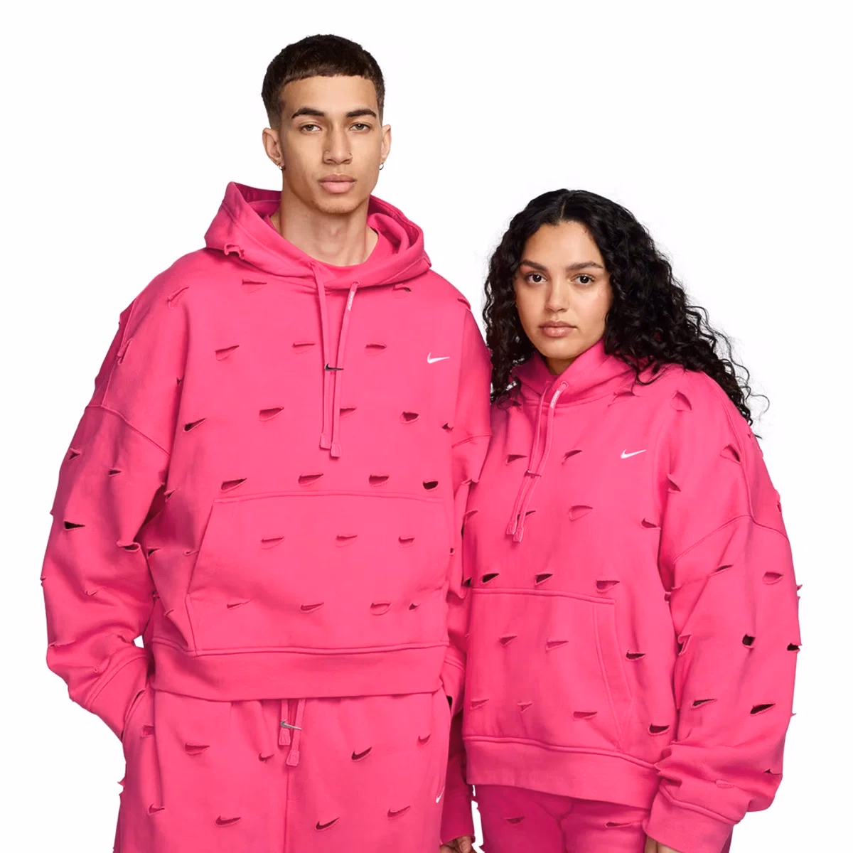 Худі чоловіче Nike x Jacquemus Swoosh Pink FJ3481-653 — фото 5
