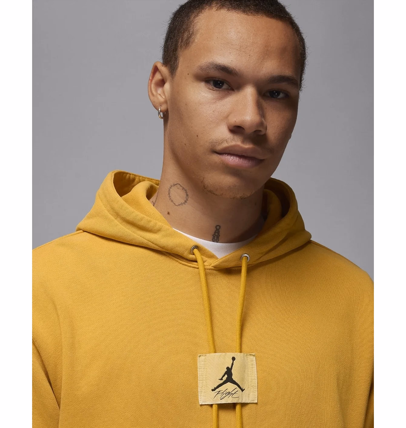 Худі чоловіче Air Jordan Essentials Statement Fleece Washed Pullover Hoodie Yellow FB7290-752 — фото 3