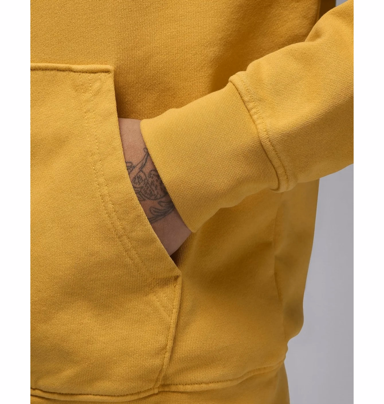 Худі чоловіче Air Jordan Essentials Statement Fleece Washed Pullover Hoodie Yellow FB7290-752 — фото 5