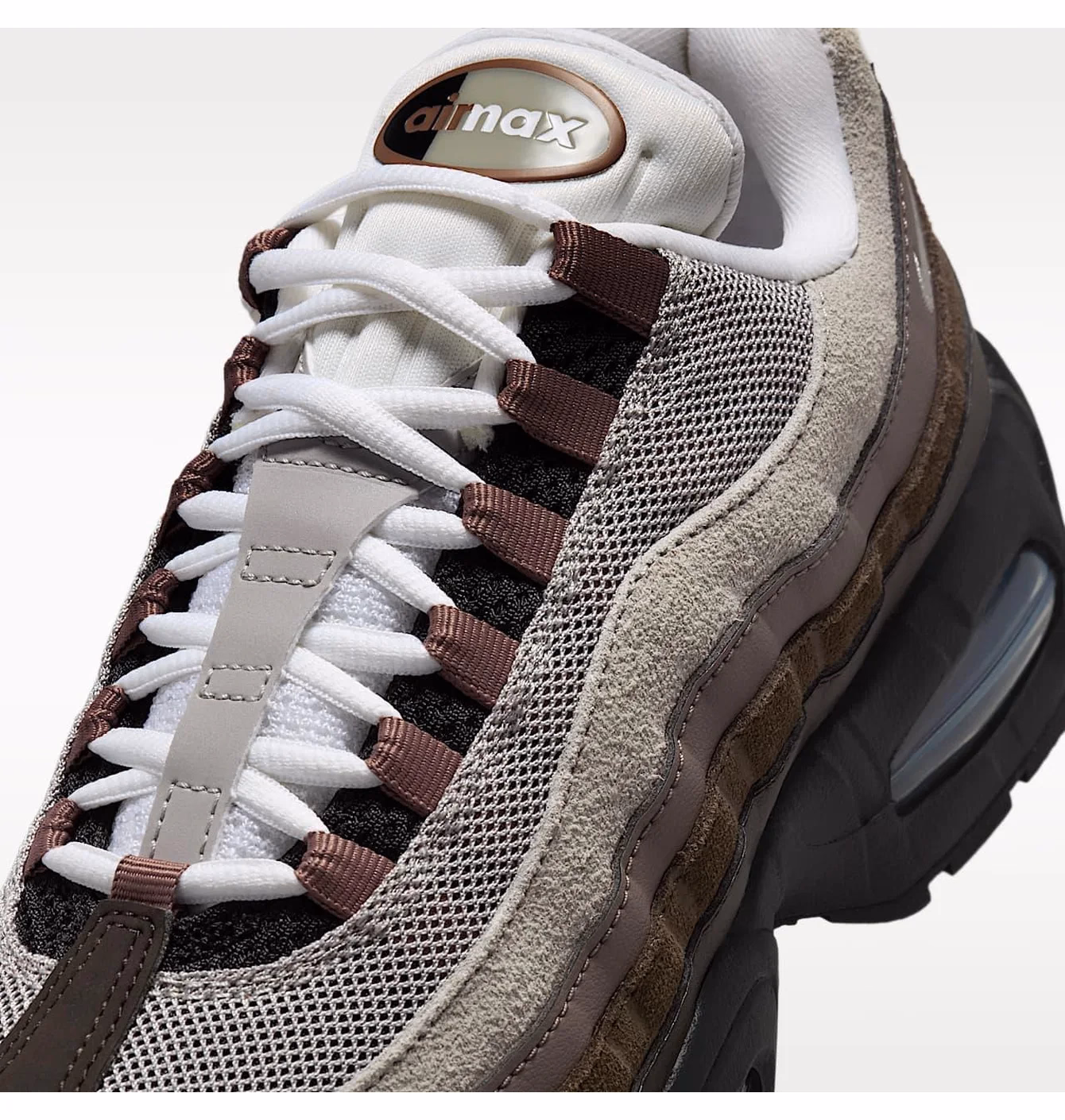 Кросівки жіночі Nike Air Max 95 Big Bubble WomenS Shoes Brown/Black IB6396-200 — фото 7