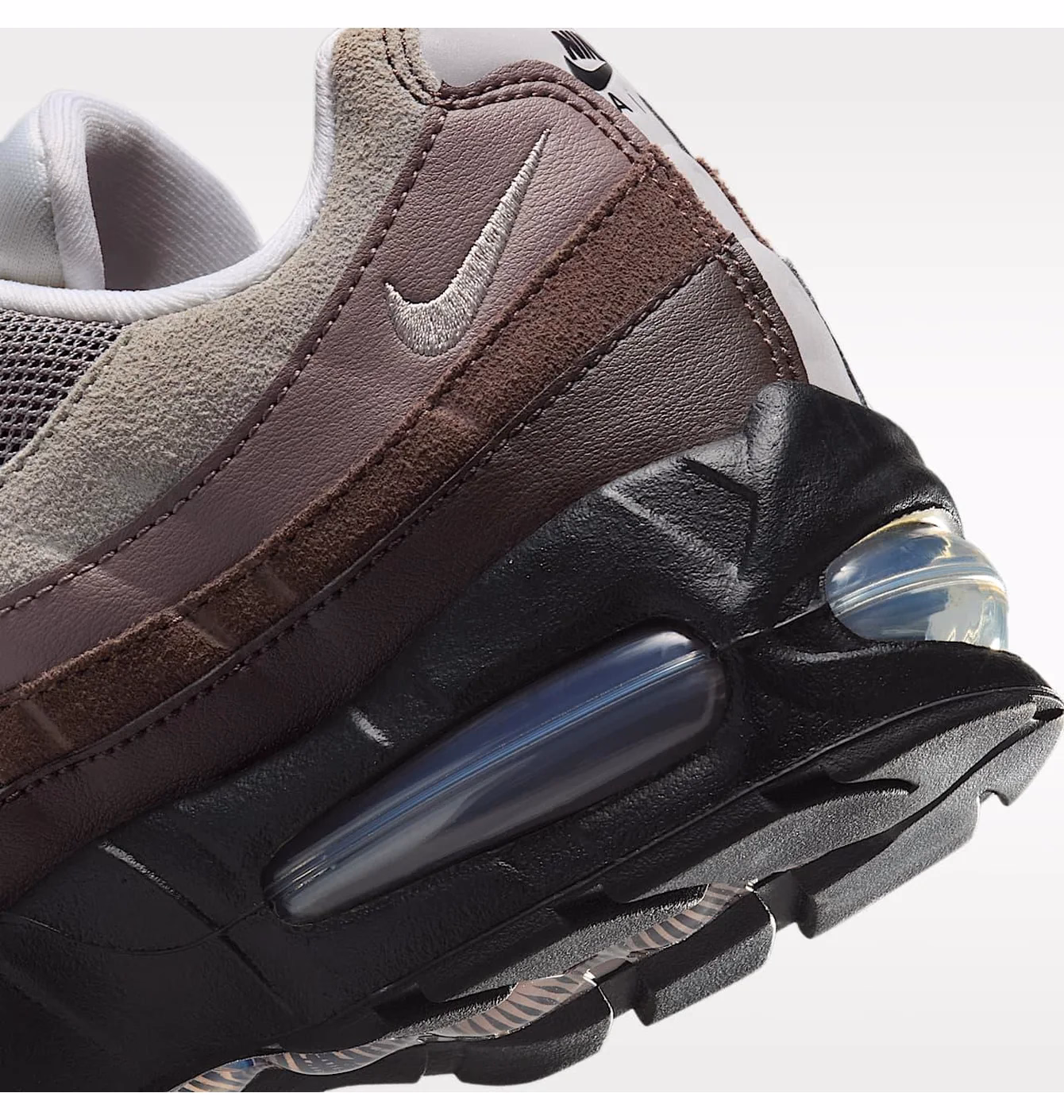 Кросівки жіночі Nike Air Max 95 Big Bubble WomenS Shoes Brown/Black IB6396-200 — фото 8