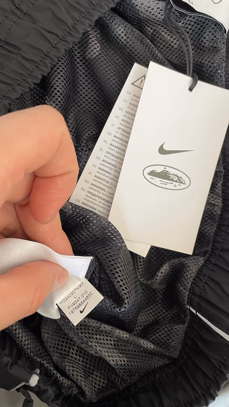 Штани чоловічі Nike x Corteiz NRG Pant Black Men's - SS25 - FV9347-010 — фото 7