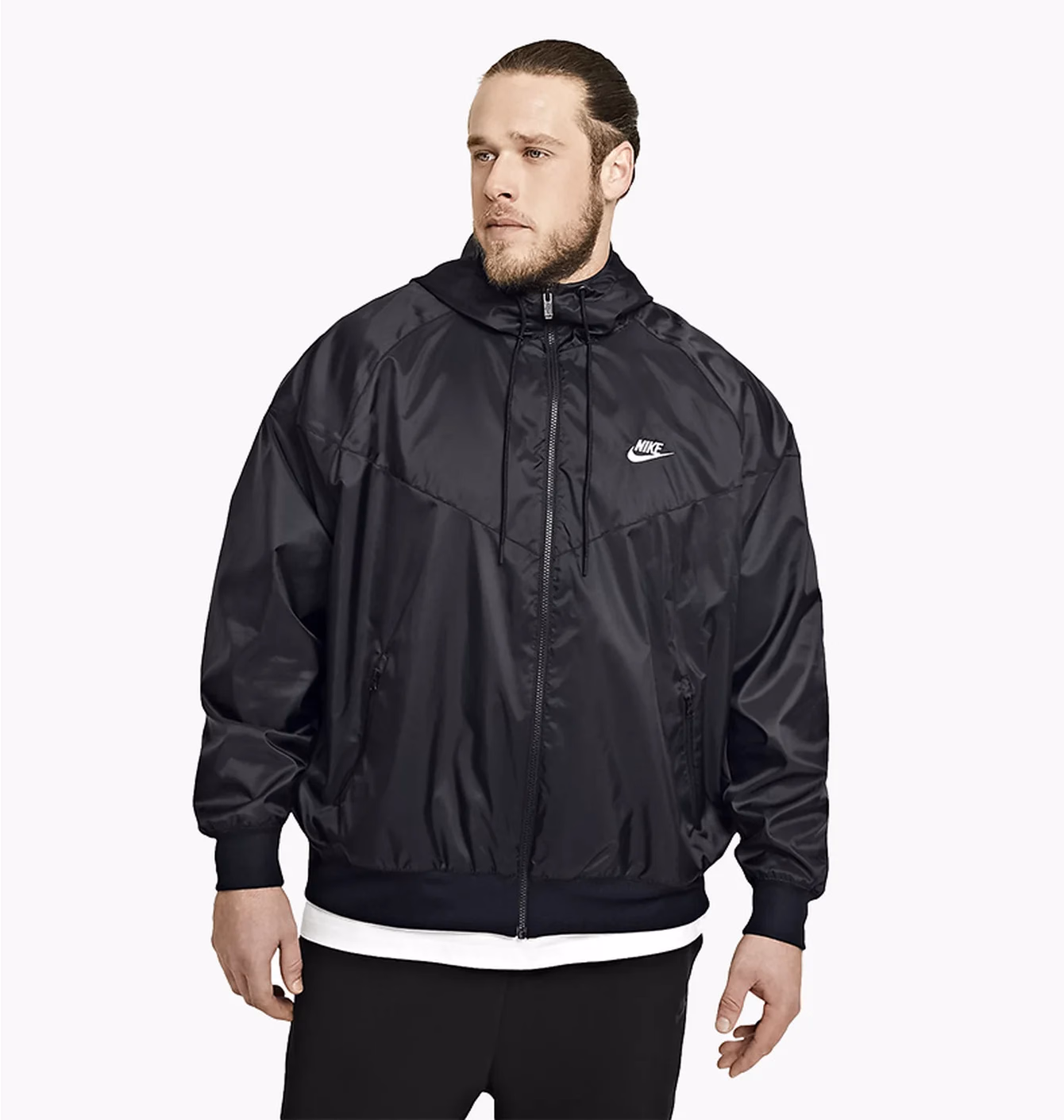  Вітровка чоловіча Nike Nsw Spe Wvn Lnd Wr Hd Jkt Black DA0001-010 — фото 1