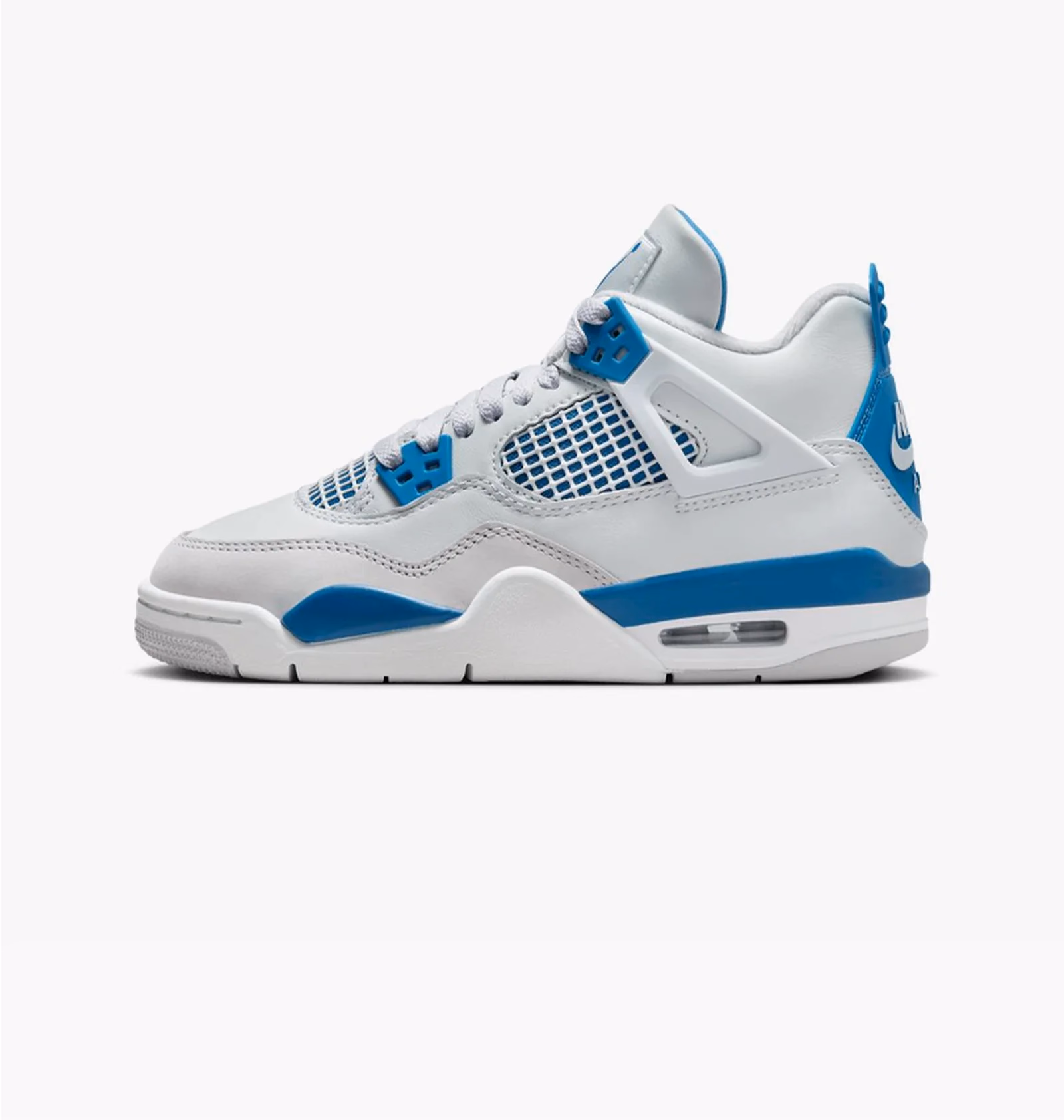 Кросівки жіночі Air Jordan 4 Retro Military Blue White HF4281-141 — основне фото