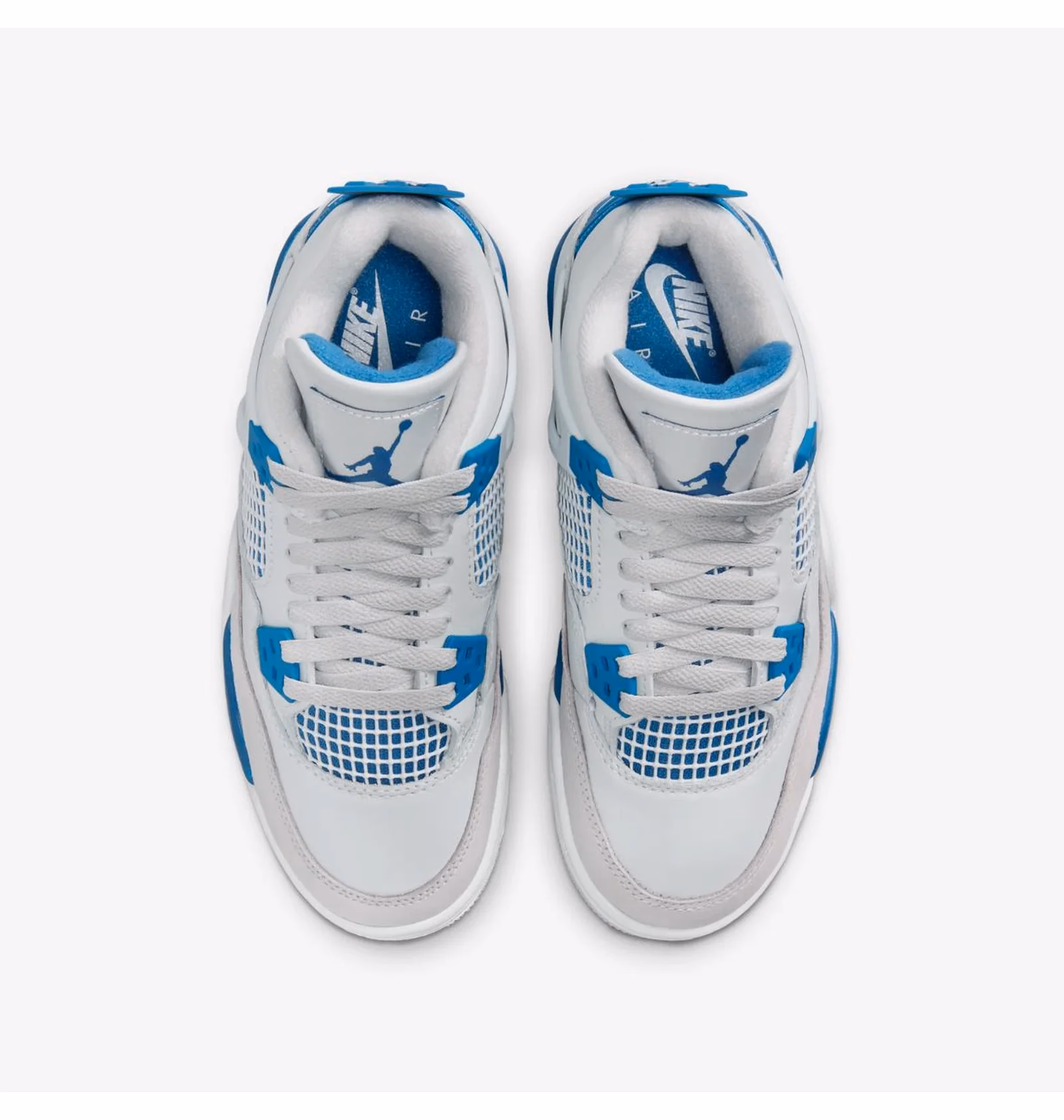 Кросівки жіночі Air Jordan 4 Retro Military Blue White HF4281-141 — фото 4