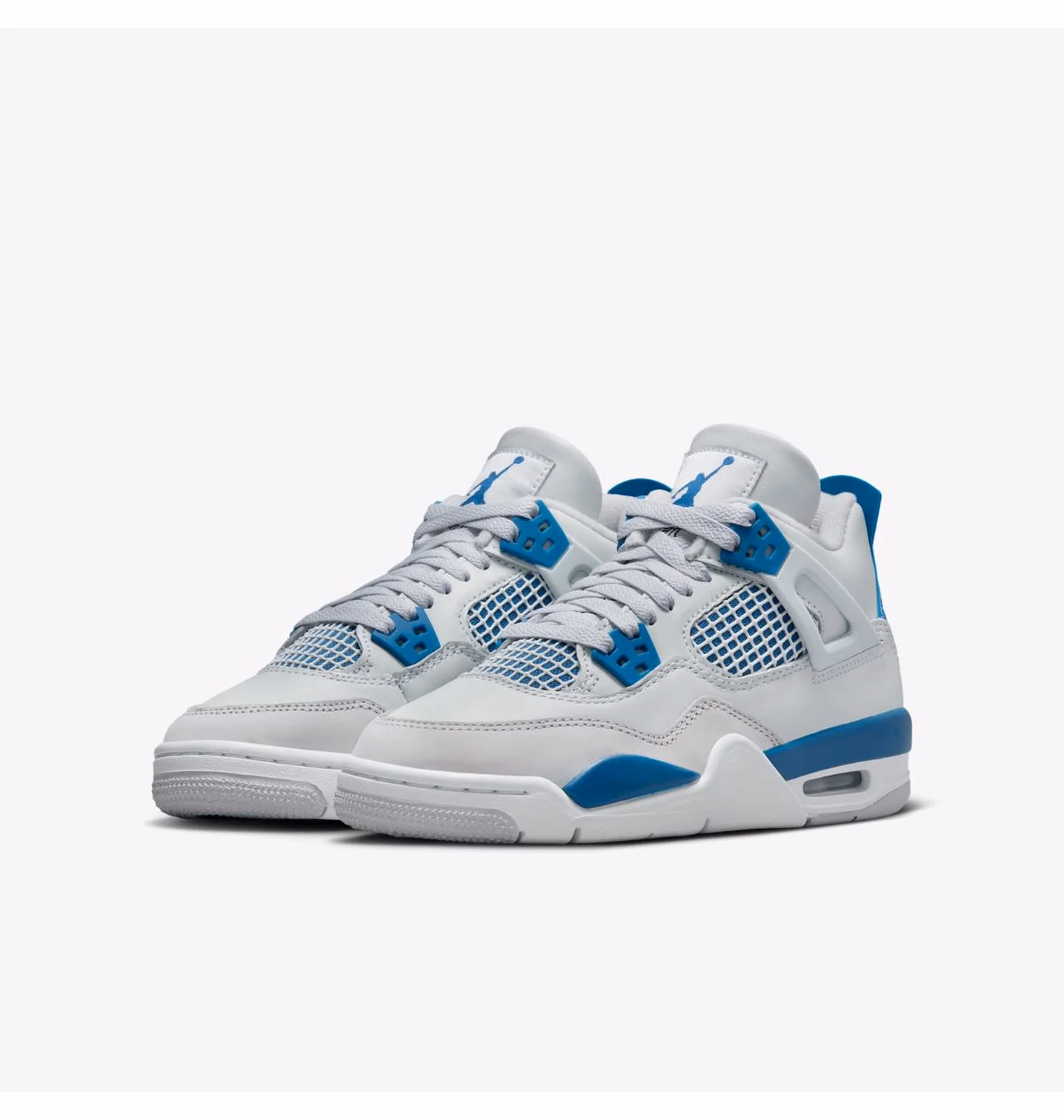 Кросівки жіночі Air Jordan 4 Retro Military Blue White HF4281-141 — фото 5