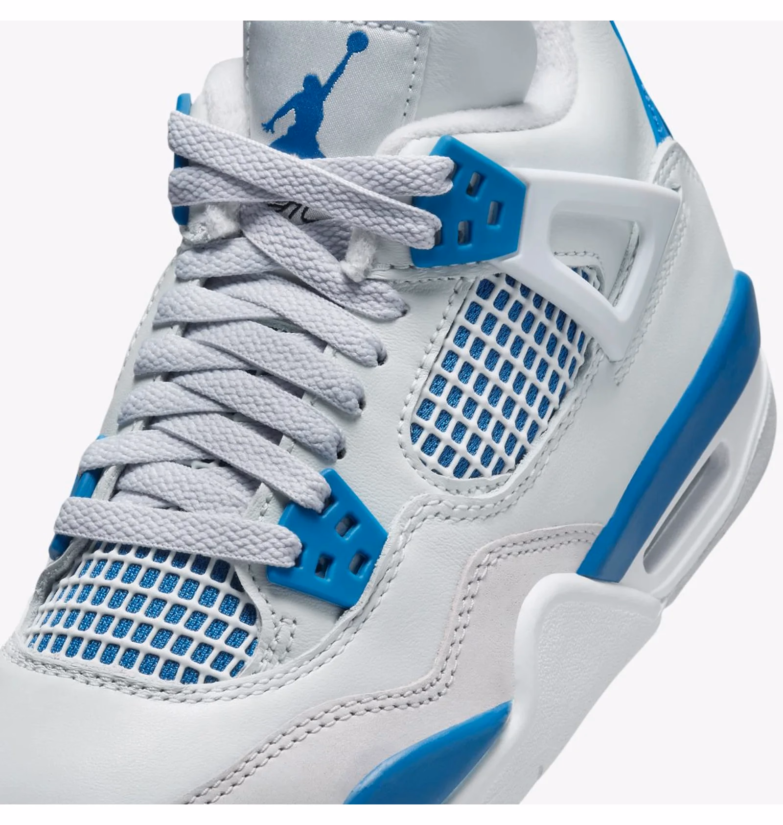 Кросівки жіночі Air Jordan 4 Retro Military Blue White HF4281-141 — фото 7