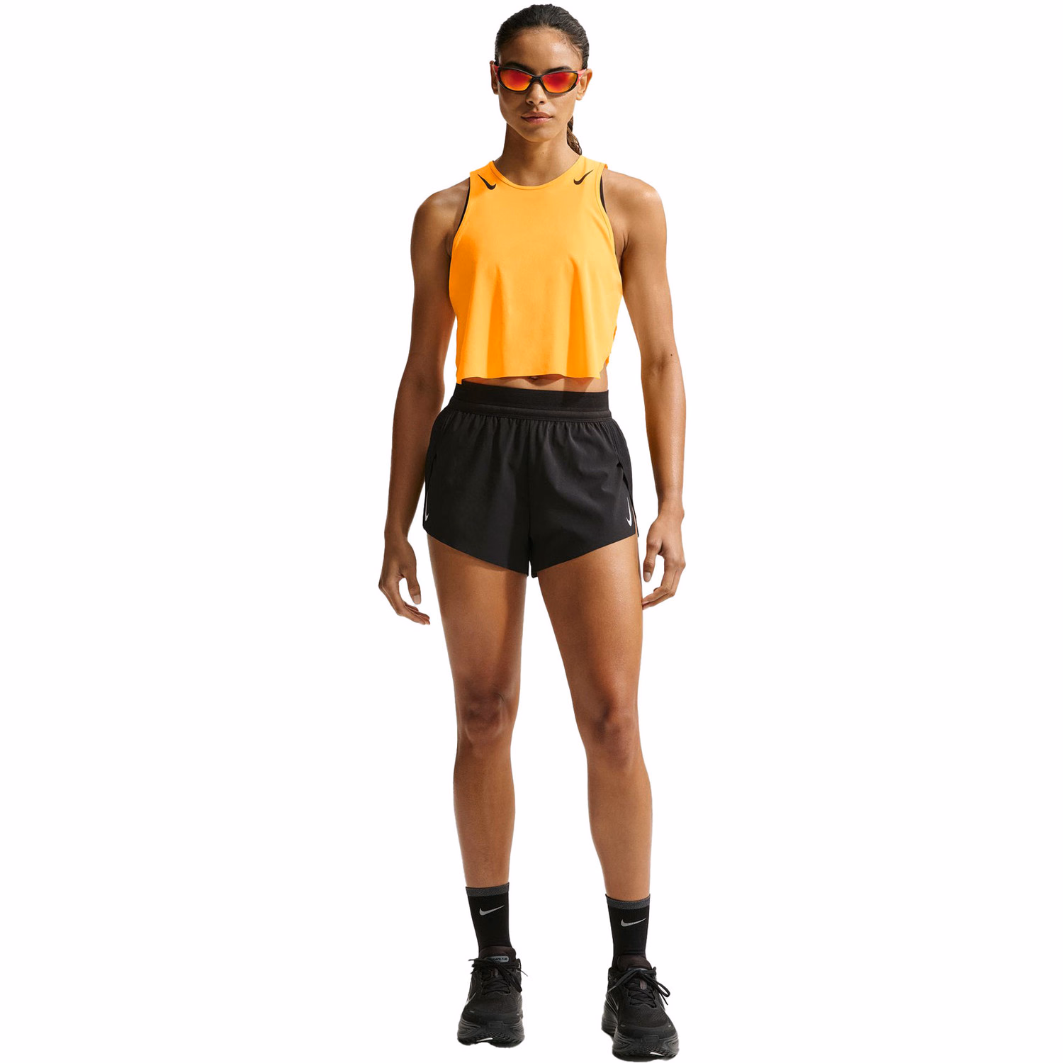 Майка жіноча Nike Aeroswift Dri-FIT ADV Cropped Running Tank Top FN2713-845 — фото 2