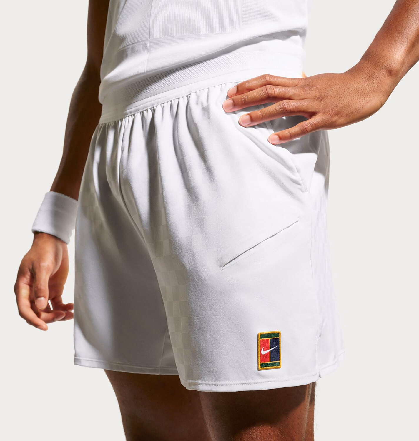 Шорти чоловічі Nike Court Slam White IB1043-100 — фото 2