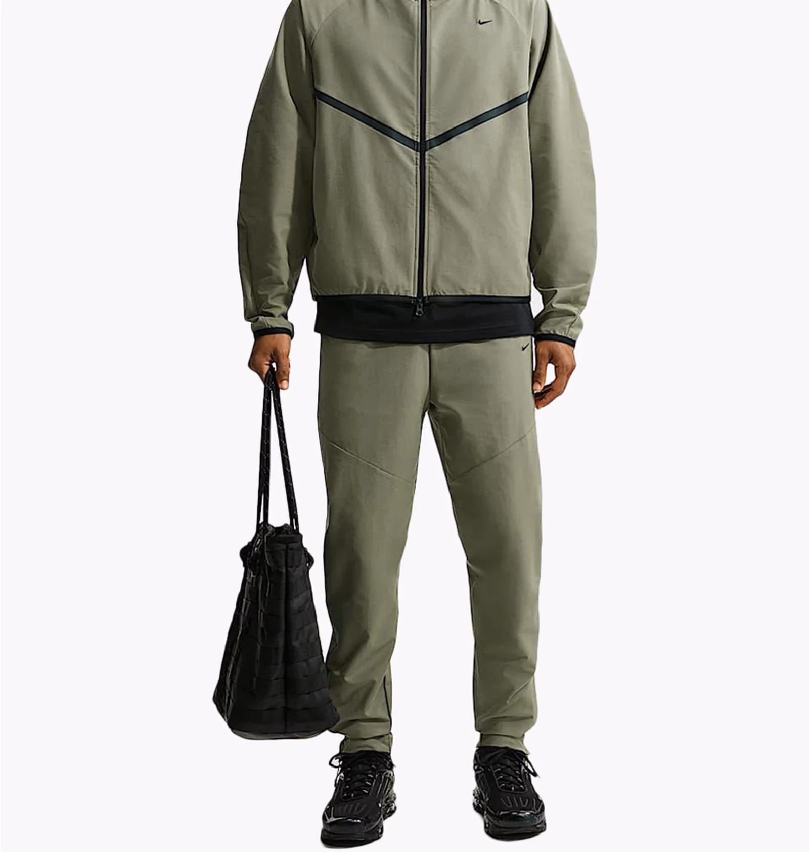 Штани чоловічі Nike Tech Dri-Fit Shori Knit Grey IF1404-328 — основне фото