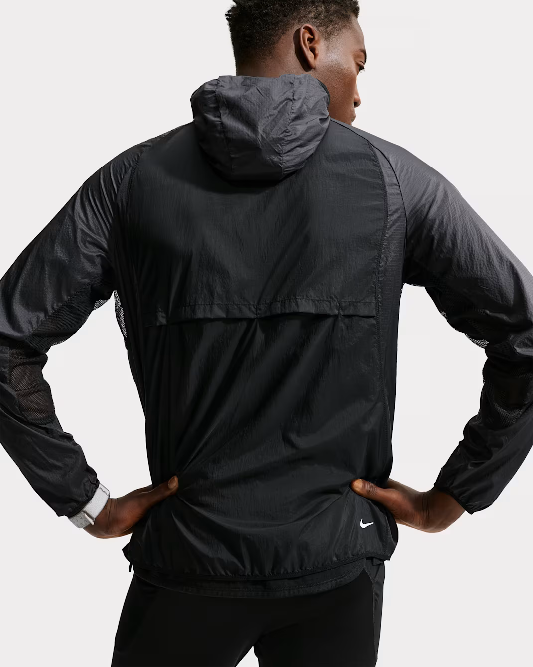  Вітровка чоловіча Nike ACG Aireez UV Jacket Black/Summit White Men's Trail IF2104-010 — фото 2