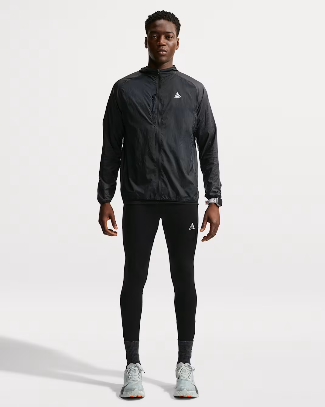  Вітровка чоловіча Nike ACG Aireez UV Jacket Black/Summit White Men's Trail IF2104-010 — фото 4