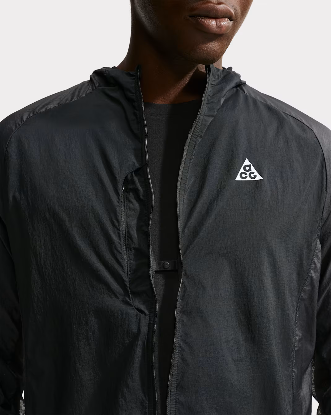  Вітровка чоловіча Nike ACG Aireez UV Jacket Black/Summit White Men's Trail IF2104-010 — фото 7