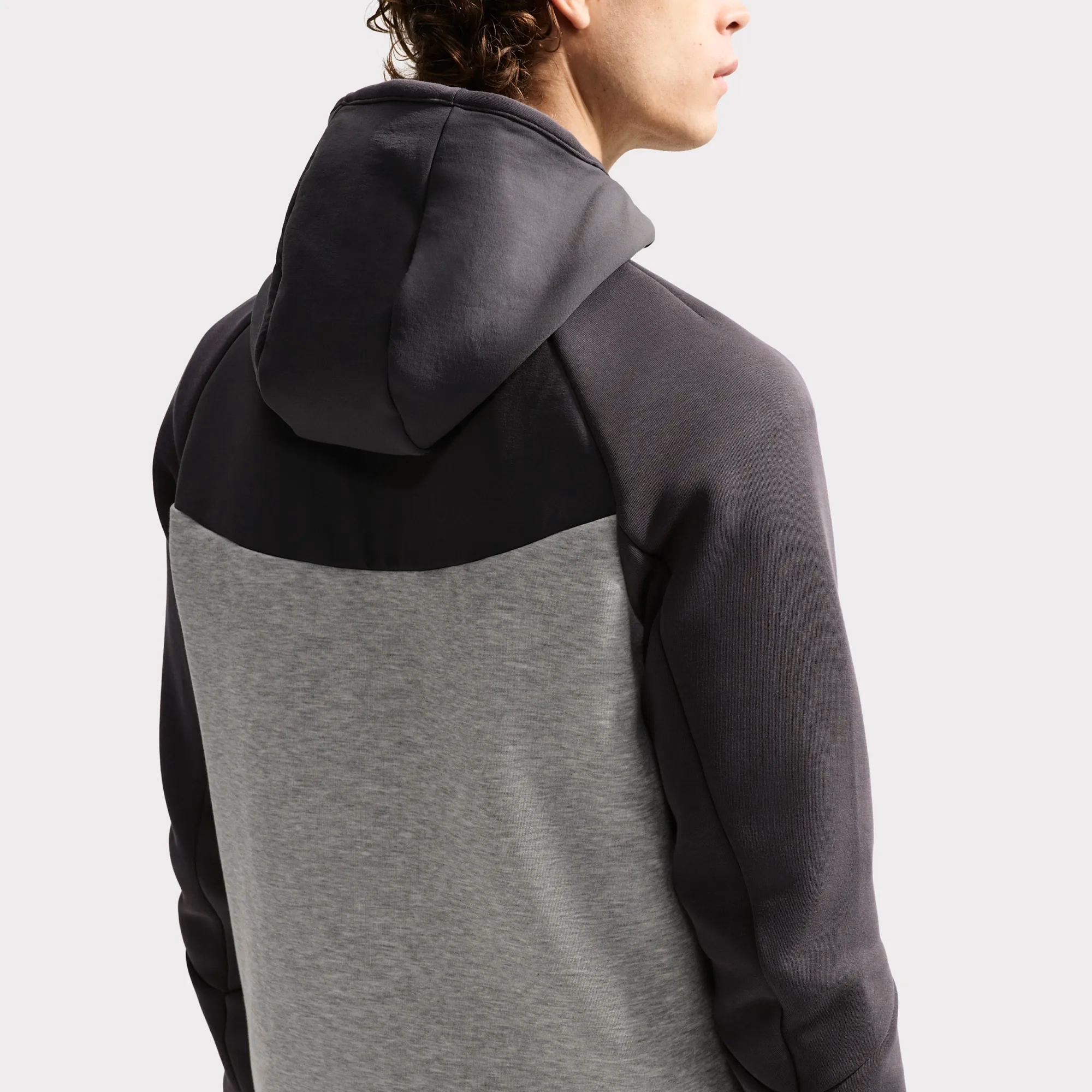 Толстовка чоловіча Nike Tech Fleece Windrunner Full-Zip Grey IH4302-063 — фото 2