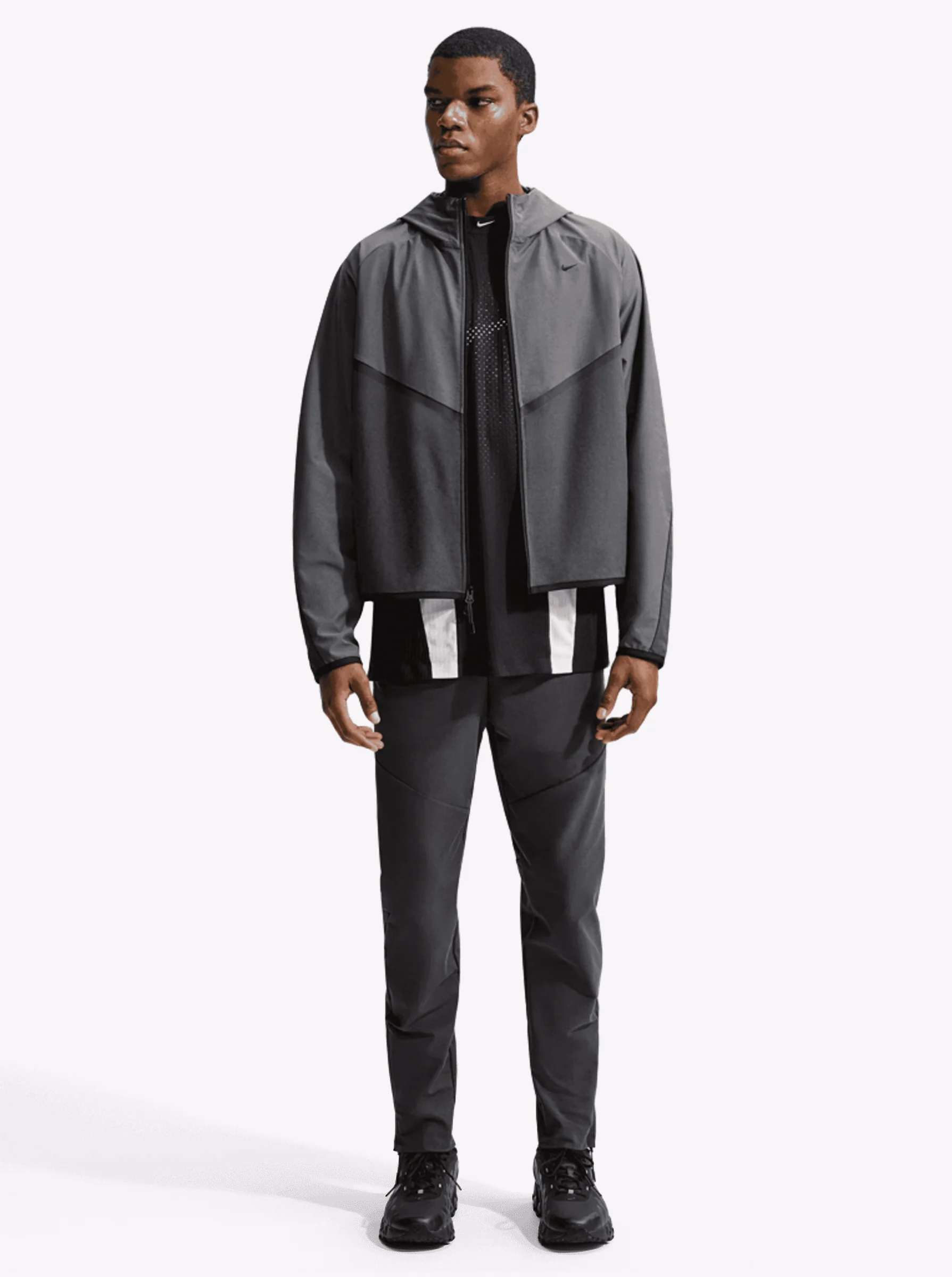 Куртка чоловіча Nike Tech Shori Knit Full-Zip Windrunner IF1345-068 — основне фото