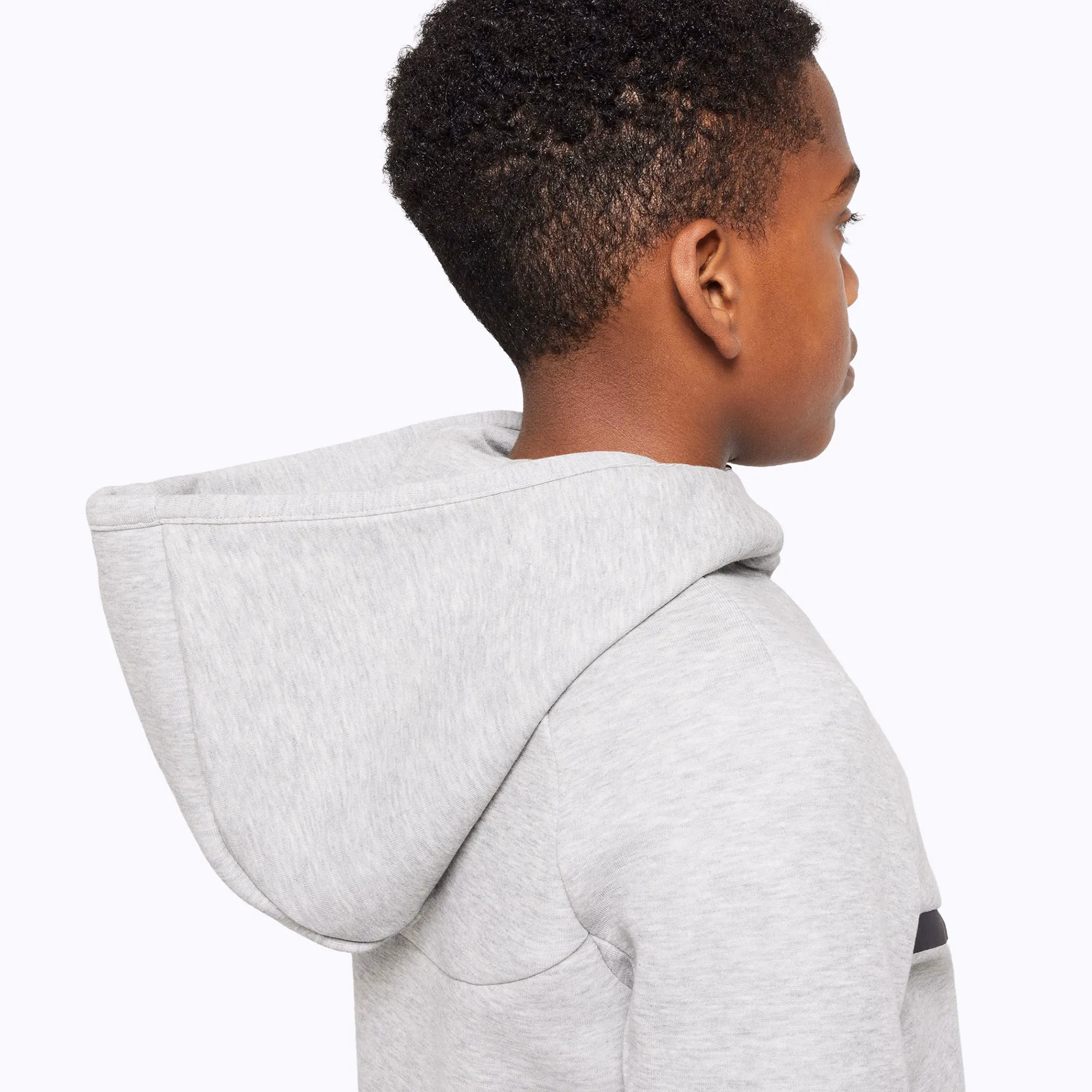 Толстовка дитяча Nike Tech Fleece Grey Full-Zip HV6166-063 — фото 5