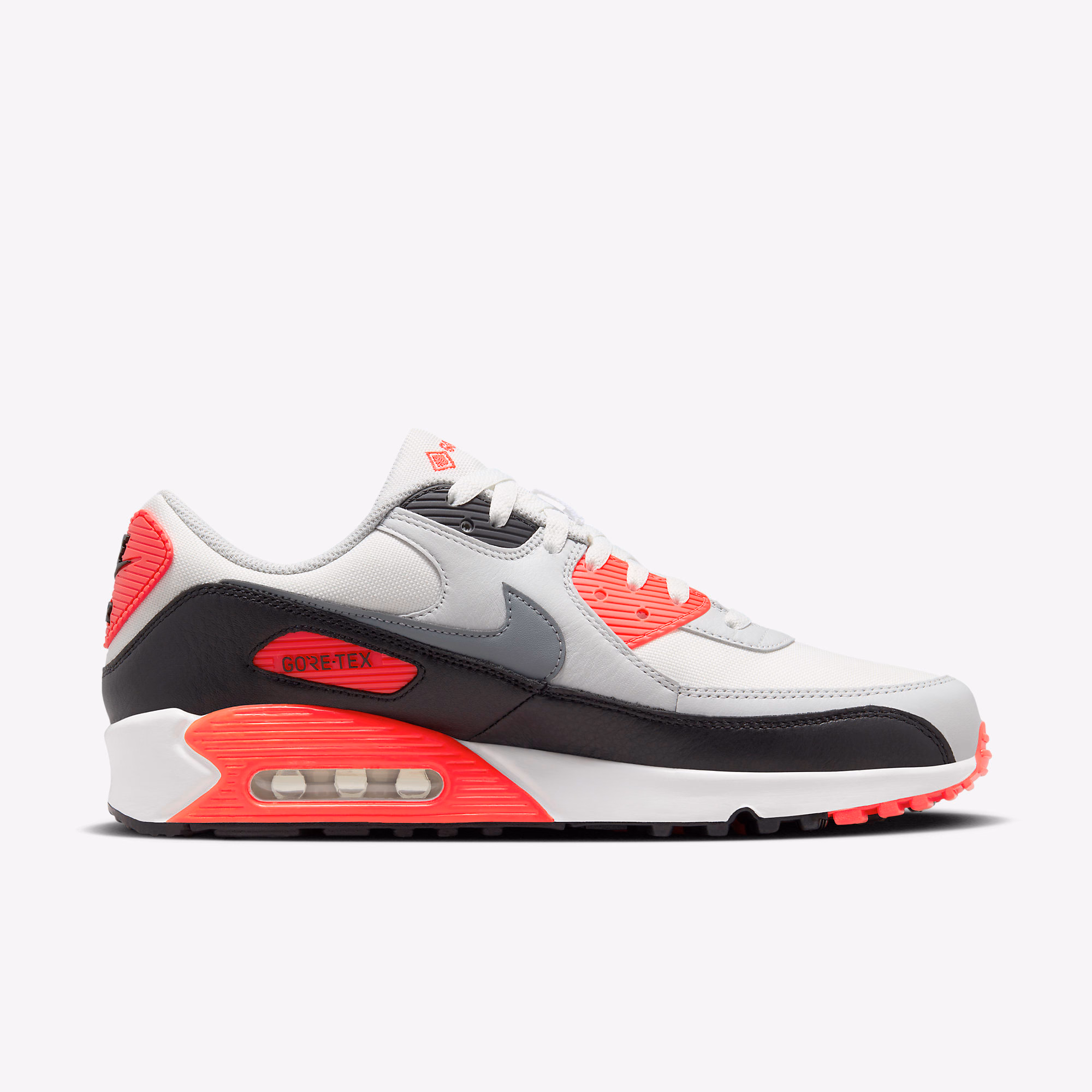 Кросівки чоловічі Nike Air Max 90 Gtx Grey/Black FD5810-101 — фото 5