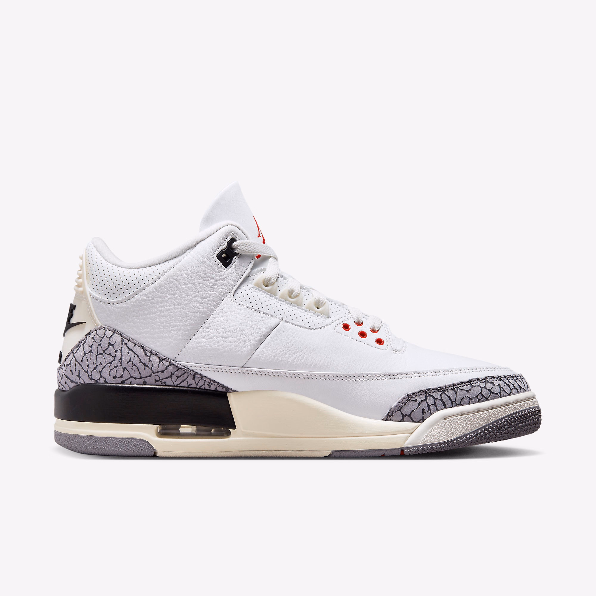 Кросівки чоловічі Jordan 3 Retro White DN3707-100 — фото 3