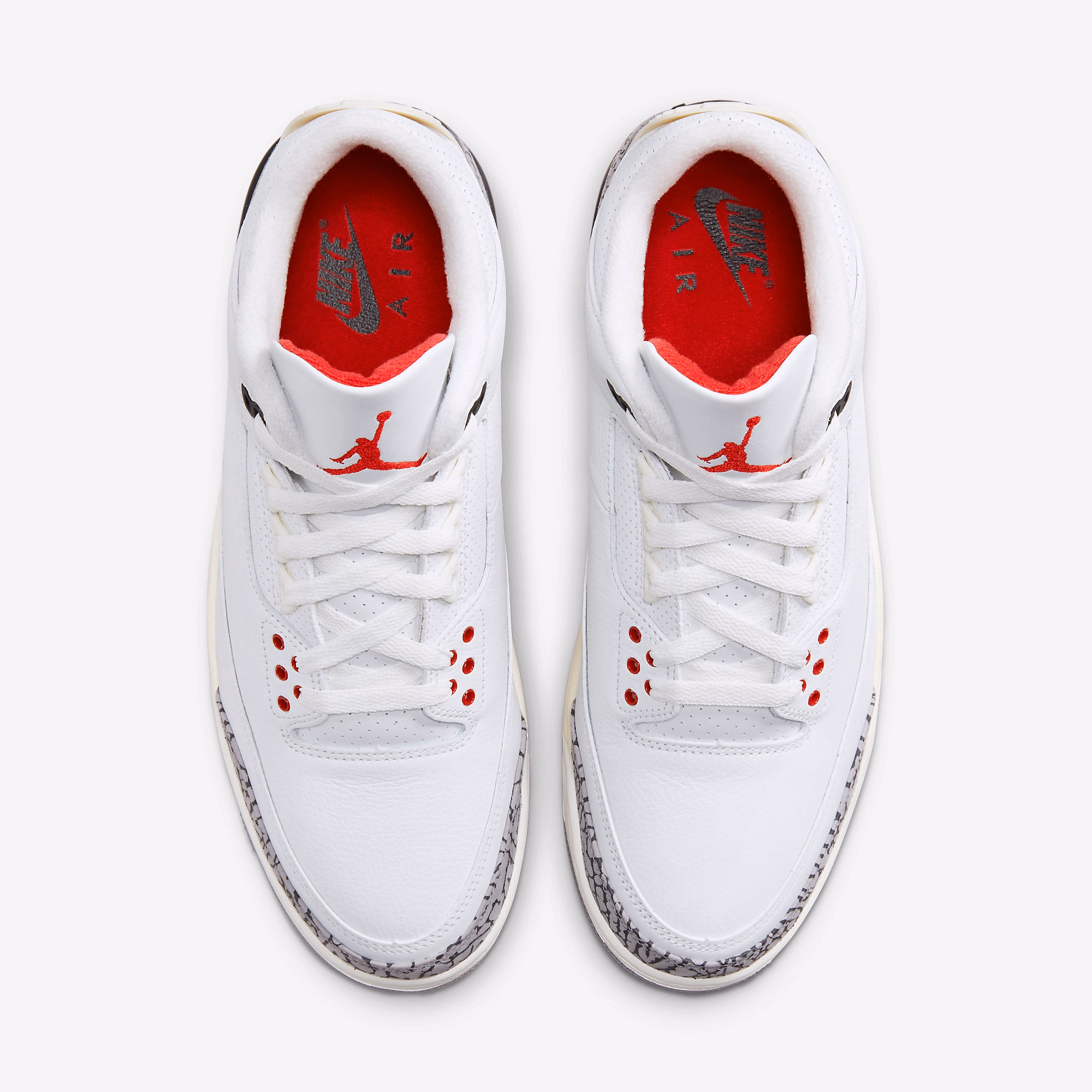 Кросівки чоловічі Jordan 3 Retro White DN3707-100 — фото 4