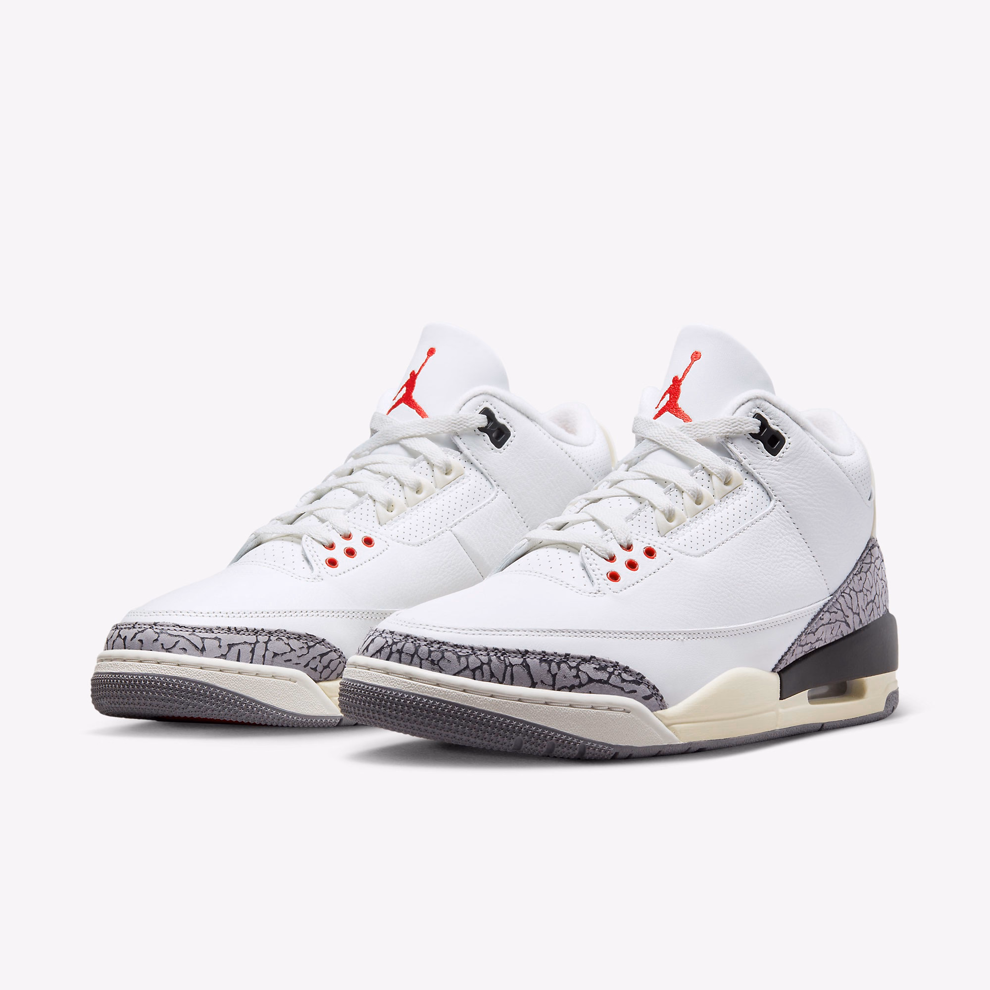 Кросівки чоловічі Jordan 3 Retro White DN3707-100 — фото 2