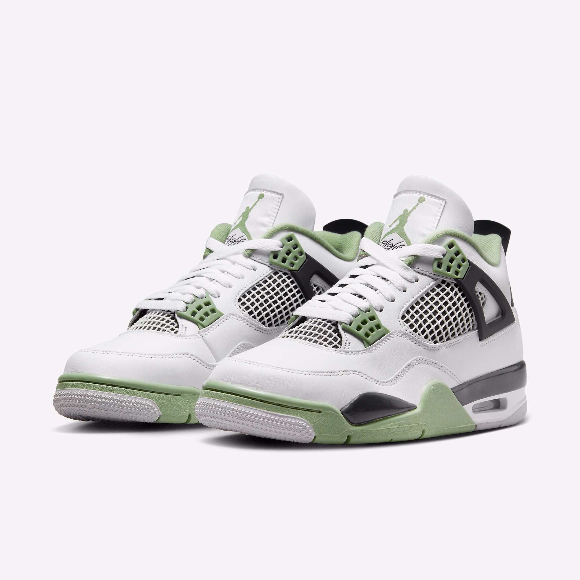 Кросівки жіночі Air Jordan 4 Retro Seafoam AQ9129-103 — фото 2