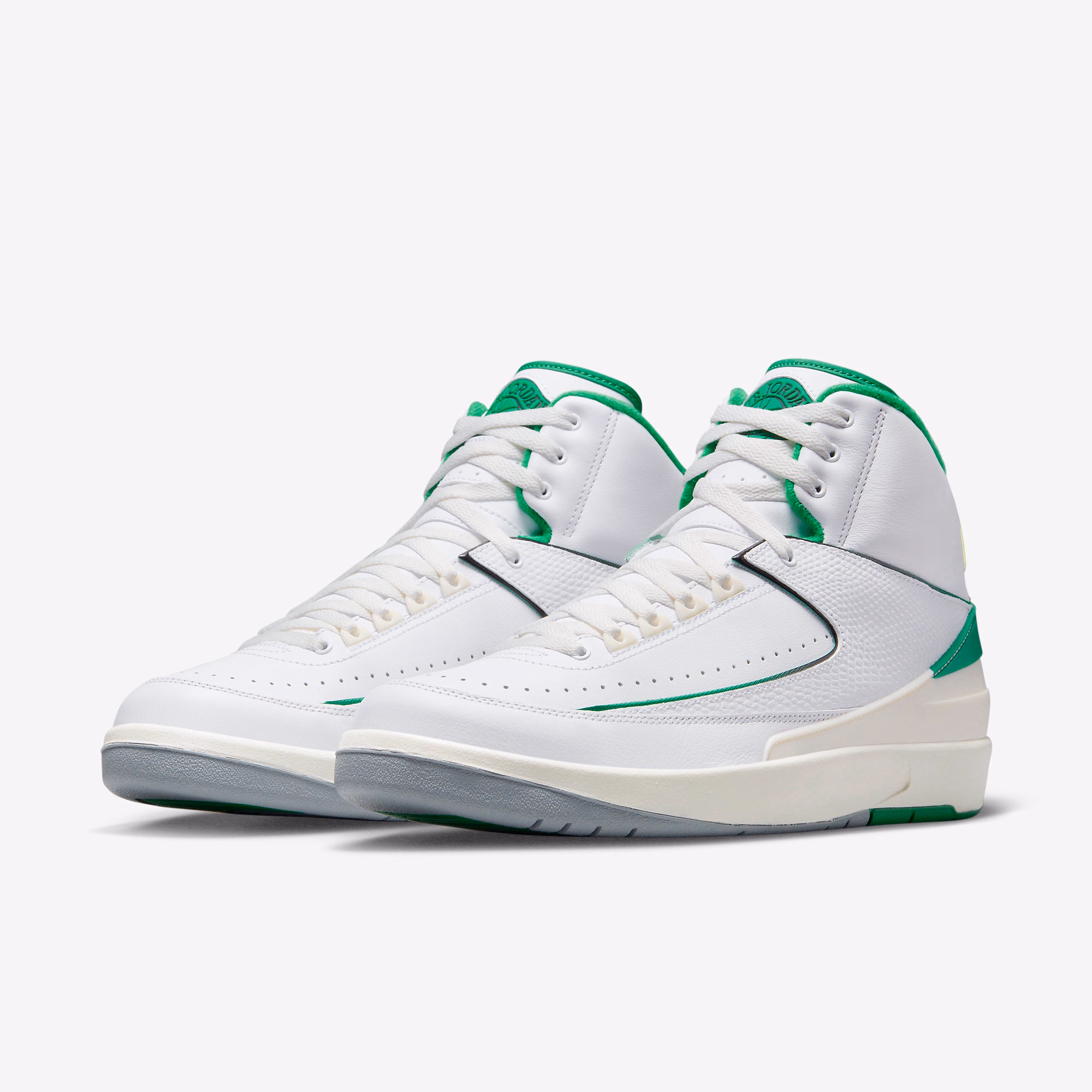 Кросівки чоловічі AIR JORDAN 2 RETRO “Lucky Green “ DR8884-103 — фото 2